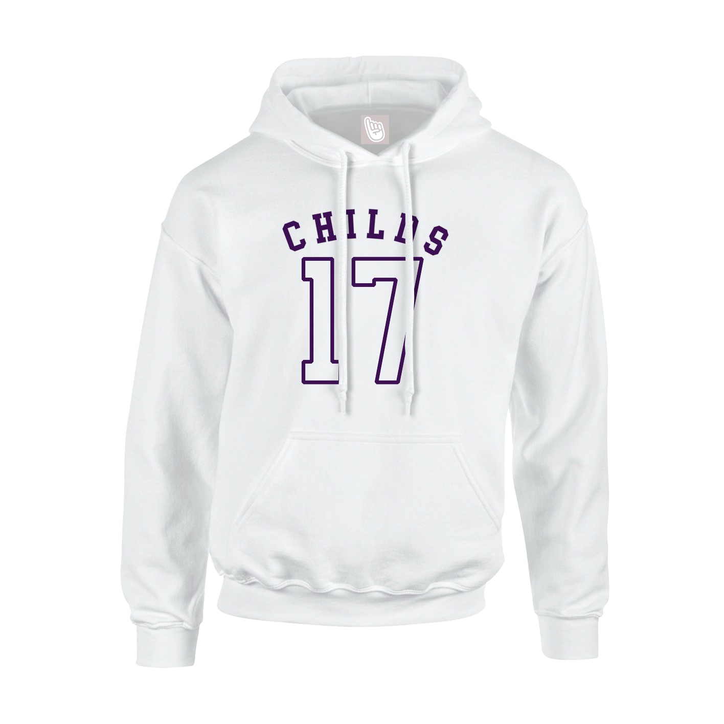 Hoodie — Shirsey Arch in White