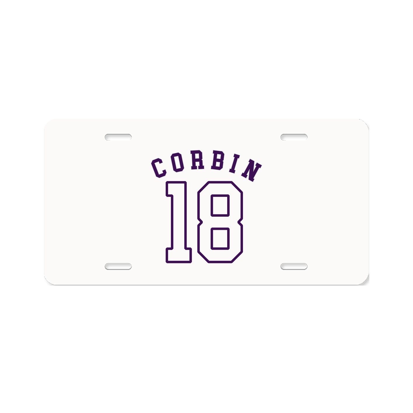 License Plate — Shirsey Arch in Classic