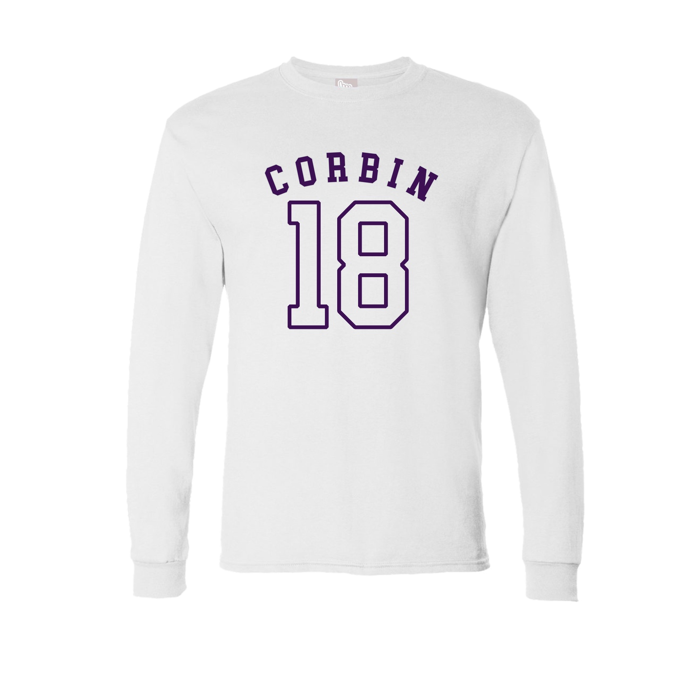 Long Sleeve Tee — Shirsey Arch in White