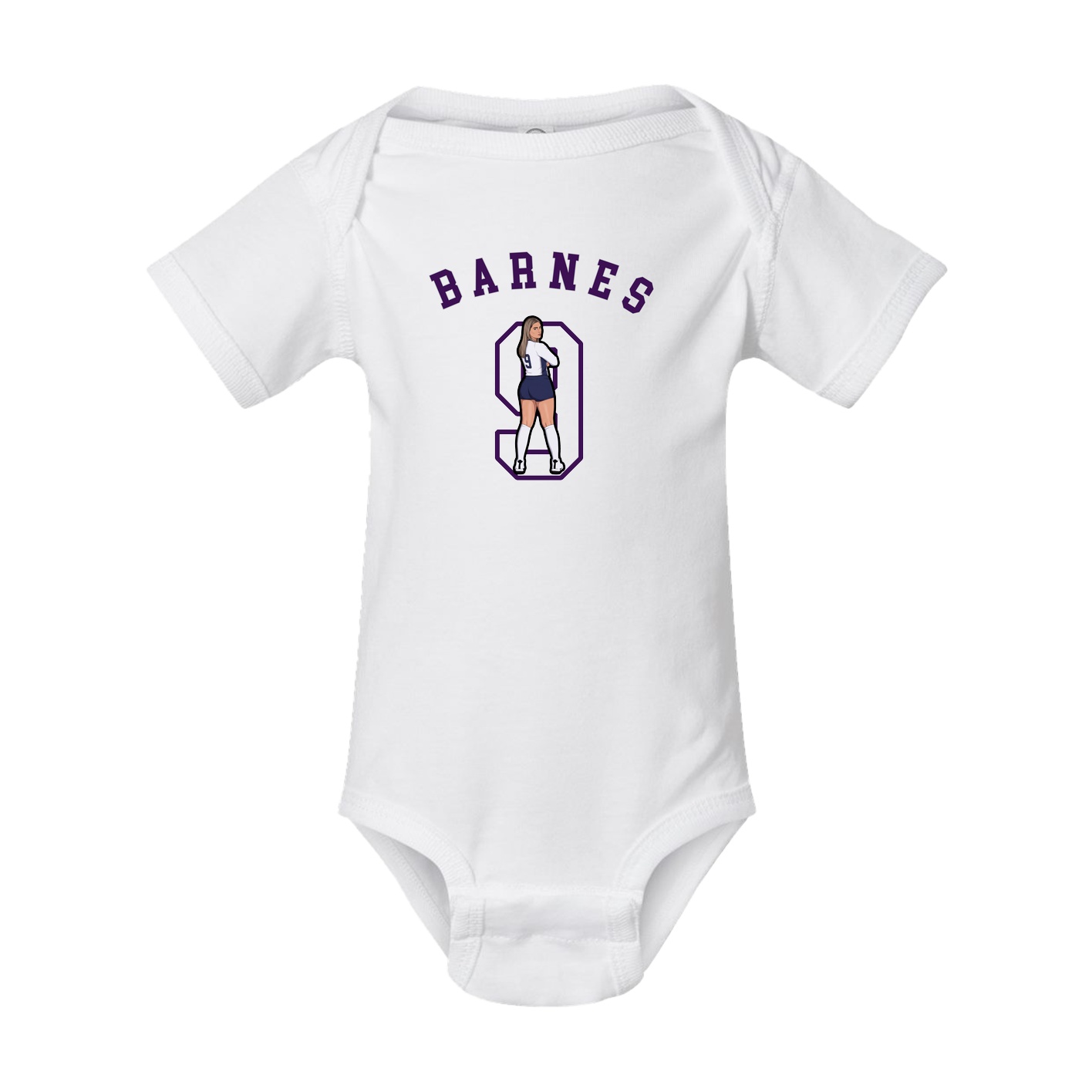 Baby Onesie — Shirsey Arch in White