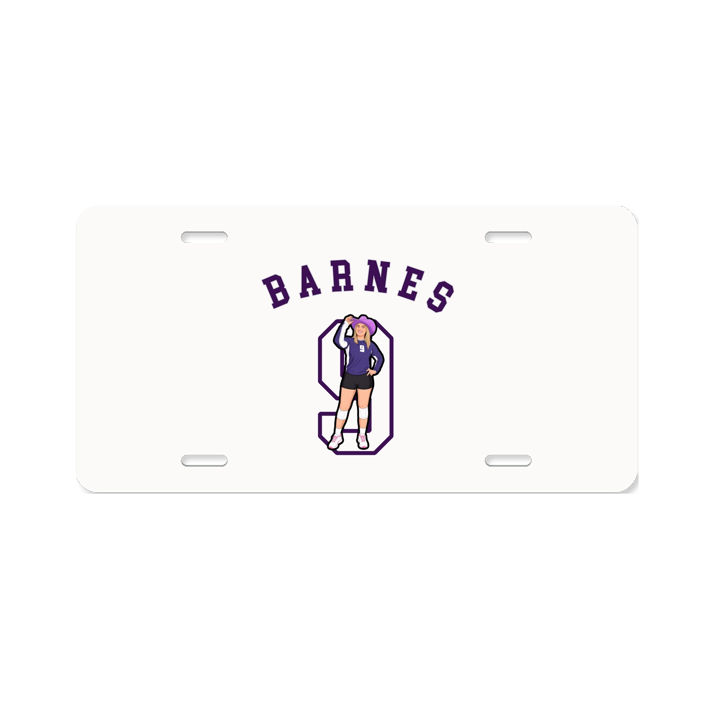 License Plate — Shirsey Arch in Classic