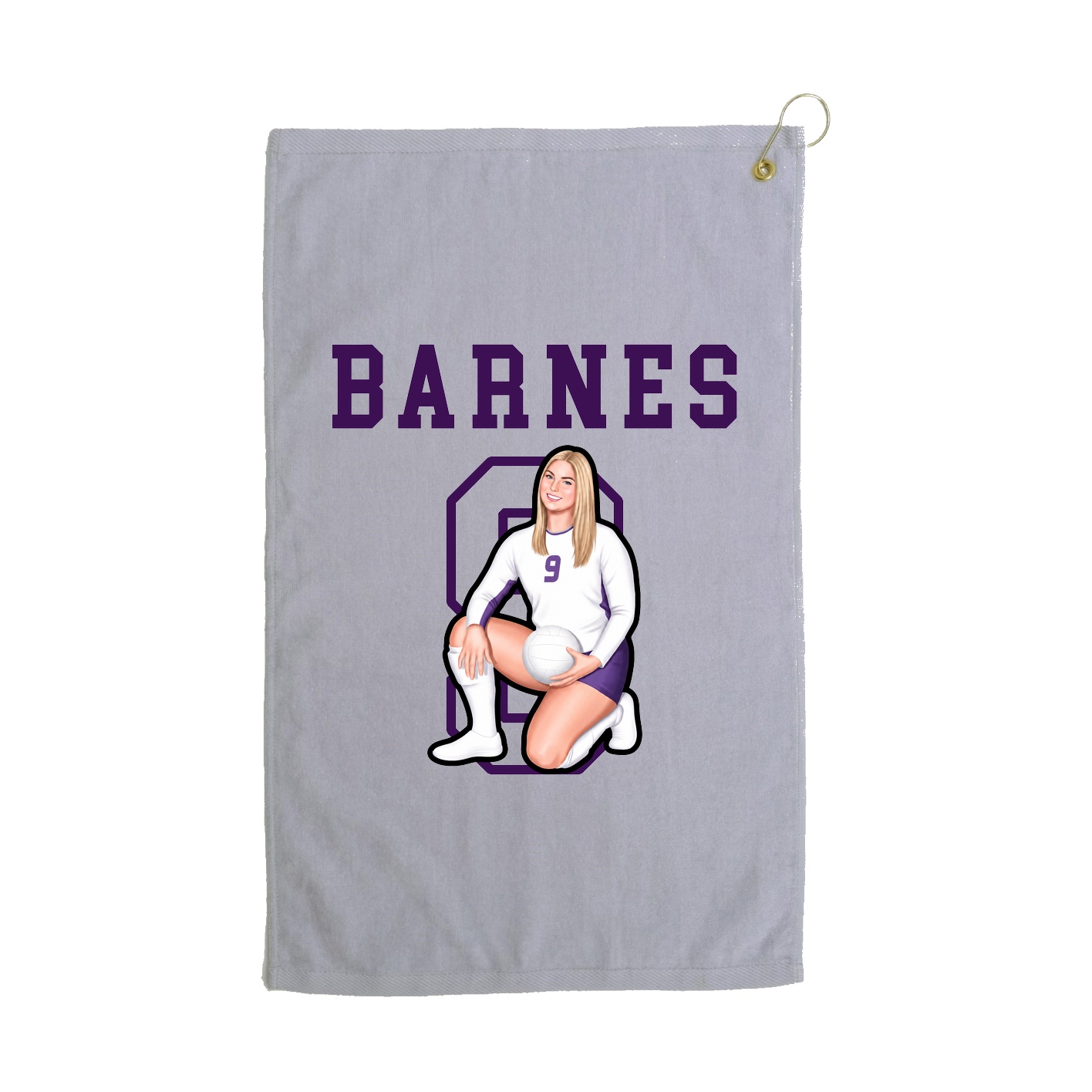 Golf Towel — Shirsey in Grey