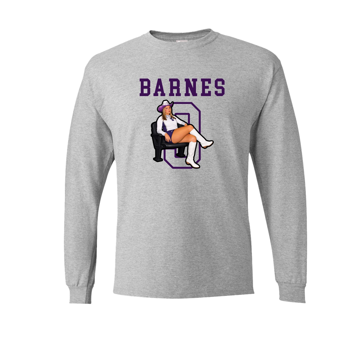 Long Sleeve Tee — Shirsey in Grey