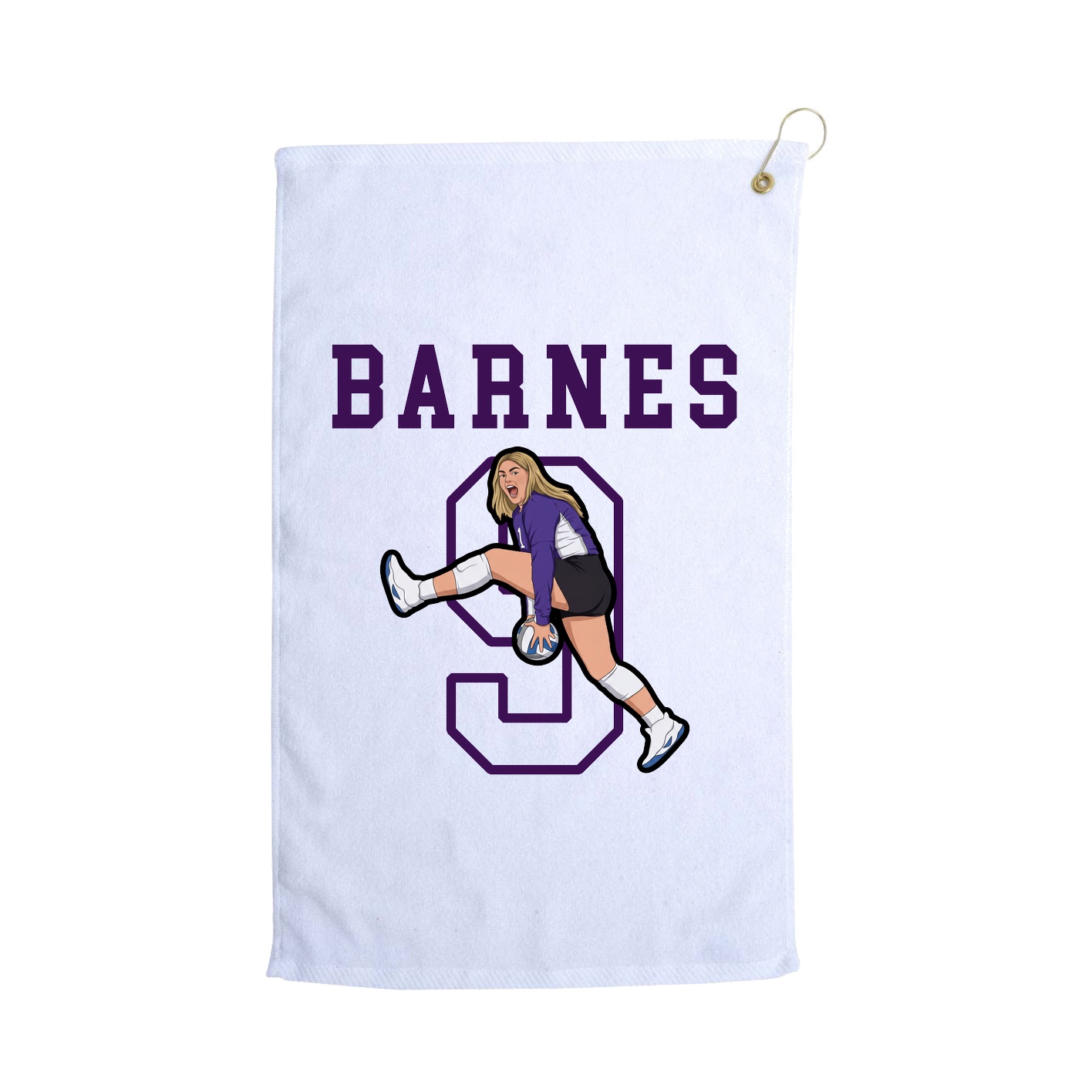 Golf Towel — Shirsey in White