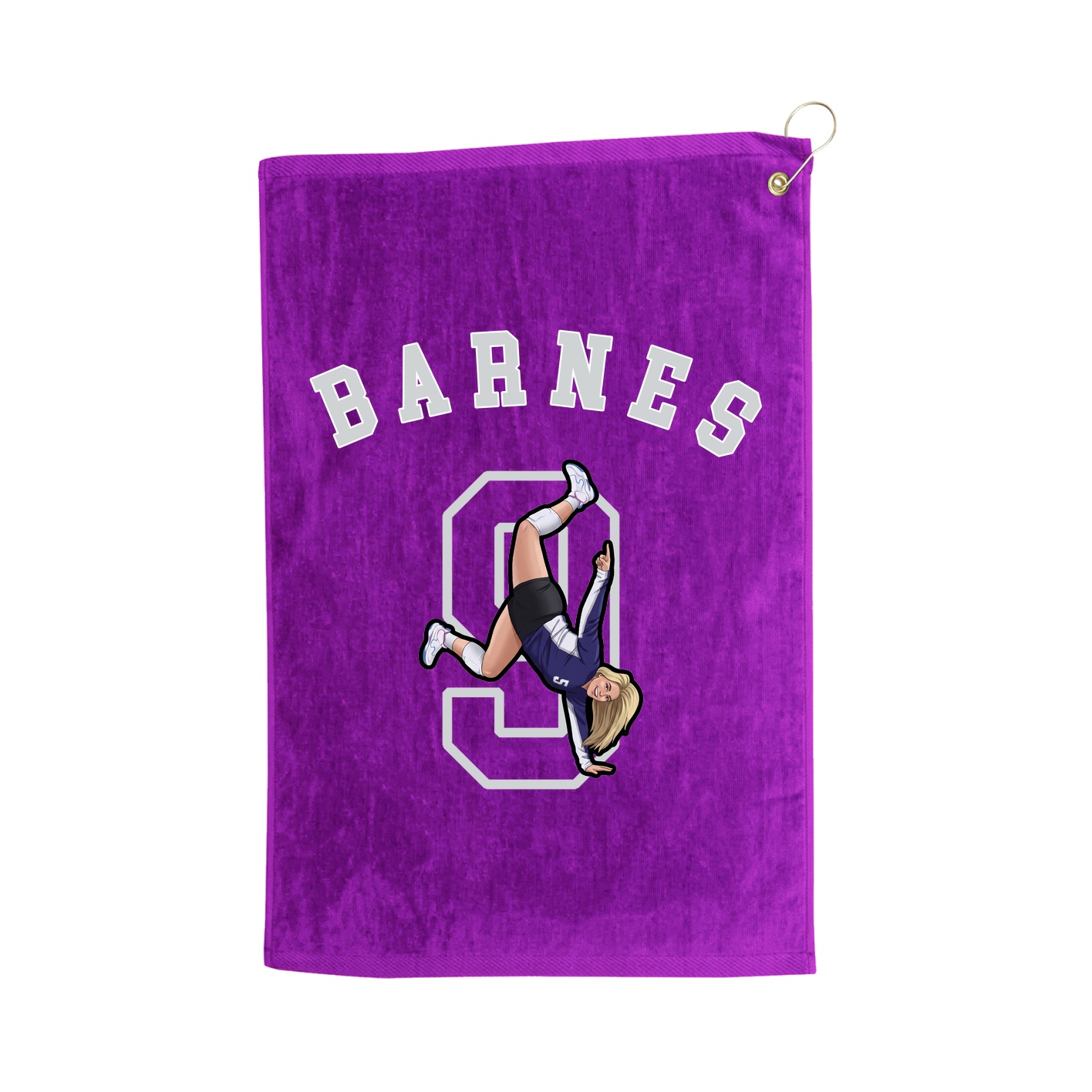 Golf Towel — Shirsey Arch in Purple