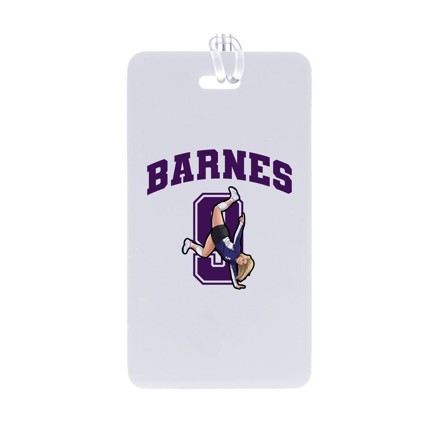 Bag Tag — Number in Classic