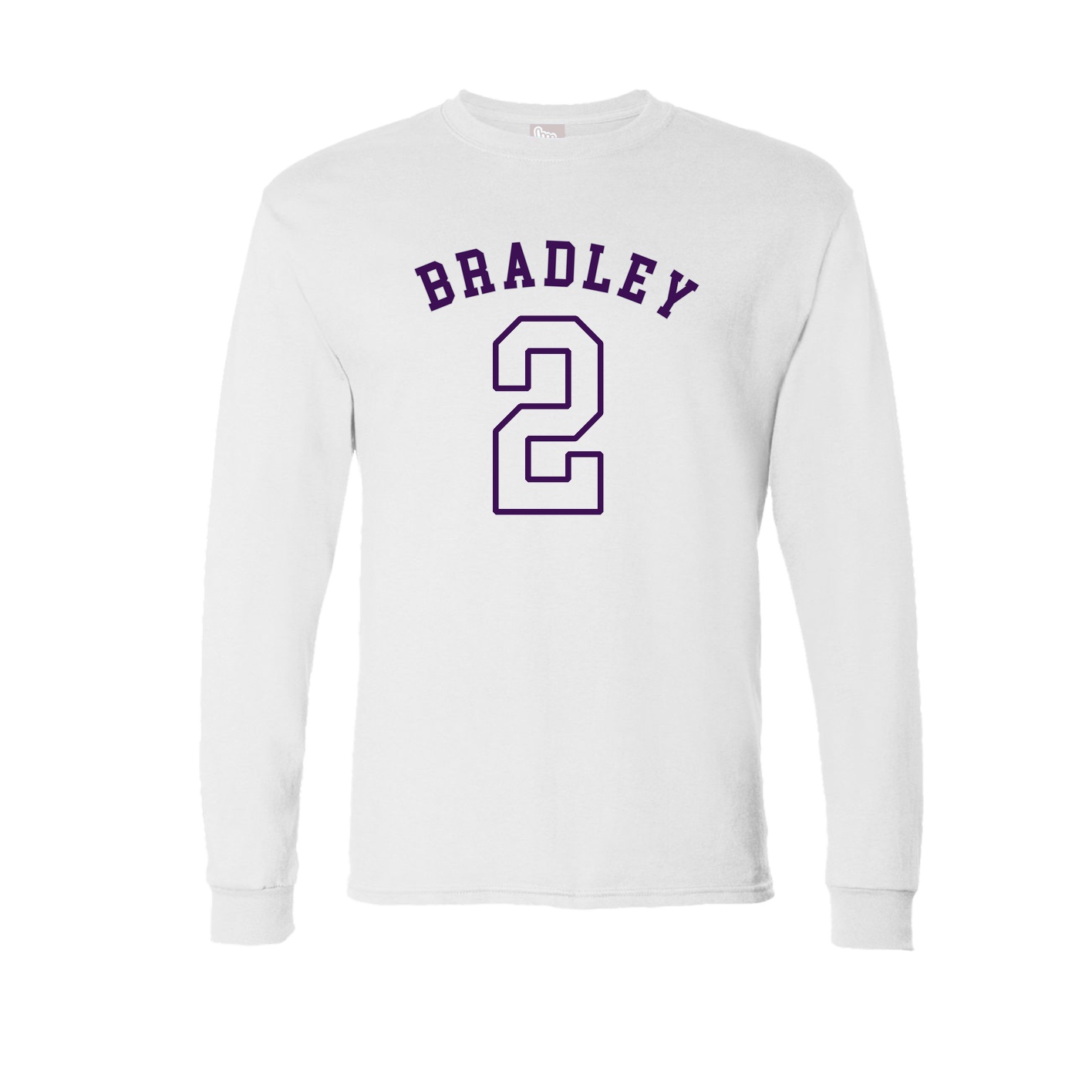 Long Sleeve Tee — Shirsey Arch in White
