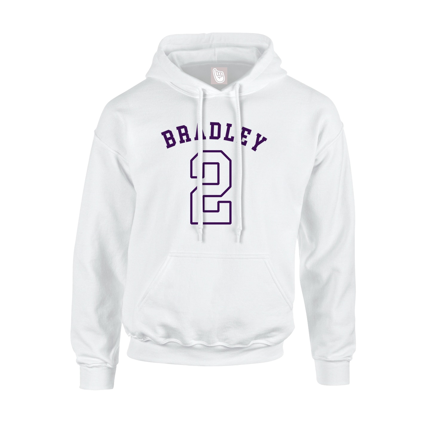 Hoodie — Shirsey Arch in White