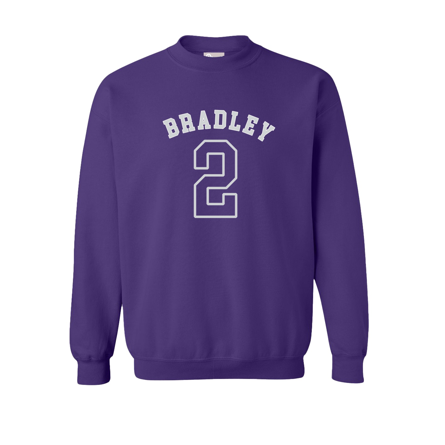 Fleece Crew — Shirsey Arch in Purple