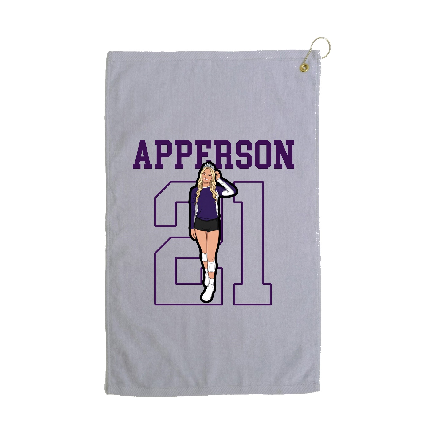 Golf Towel — Shirsey in Grey