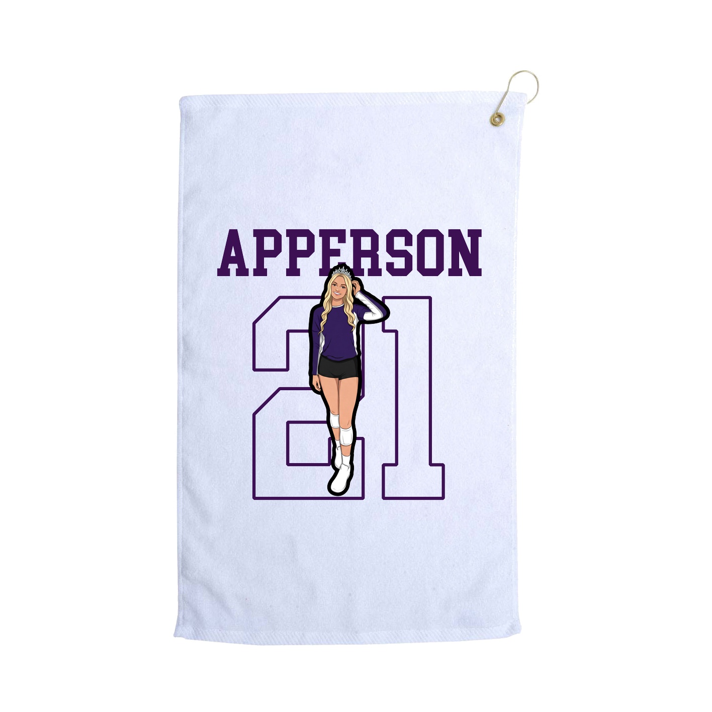 Terry Velour Golf Towel
