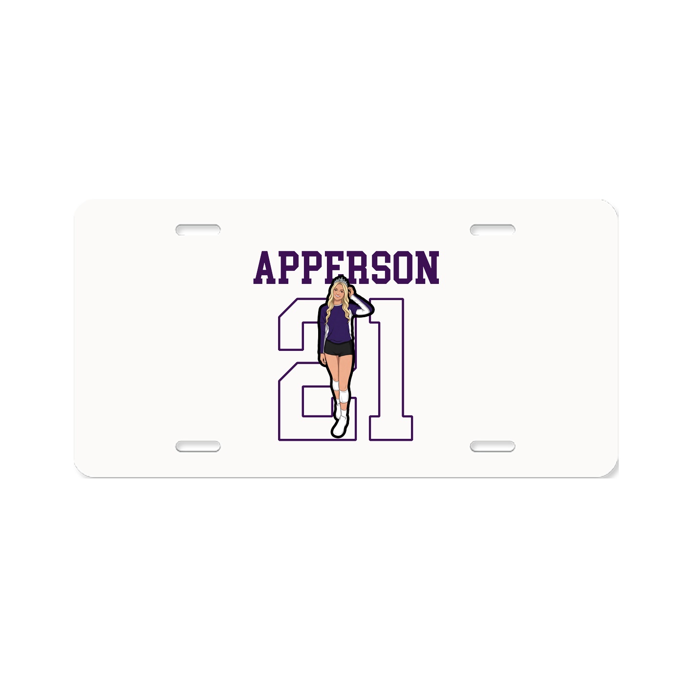 License Plate — Shirsey in Classic