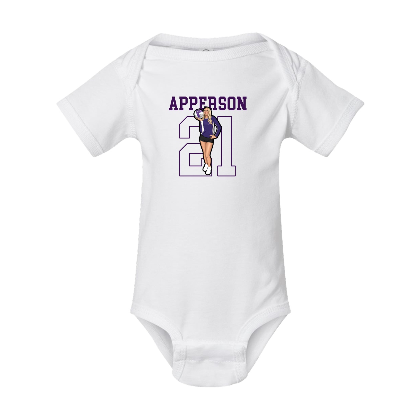 Baby Onesie — Shirsey in White