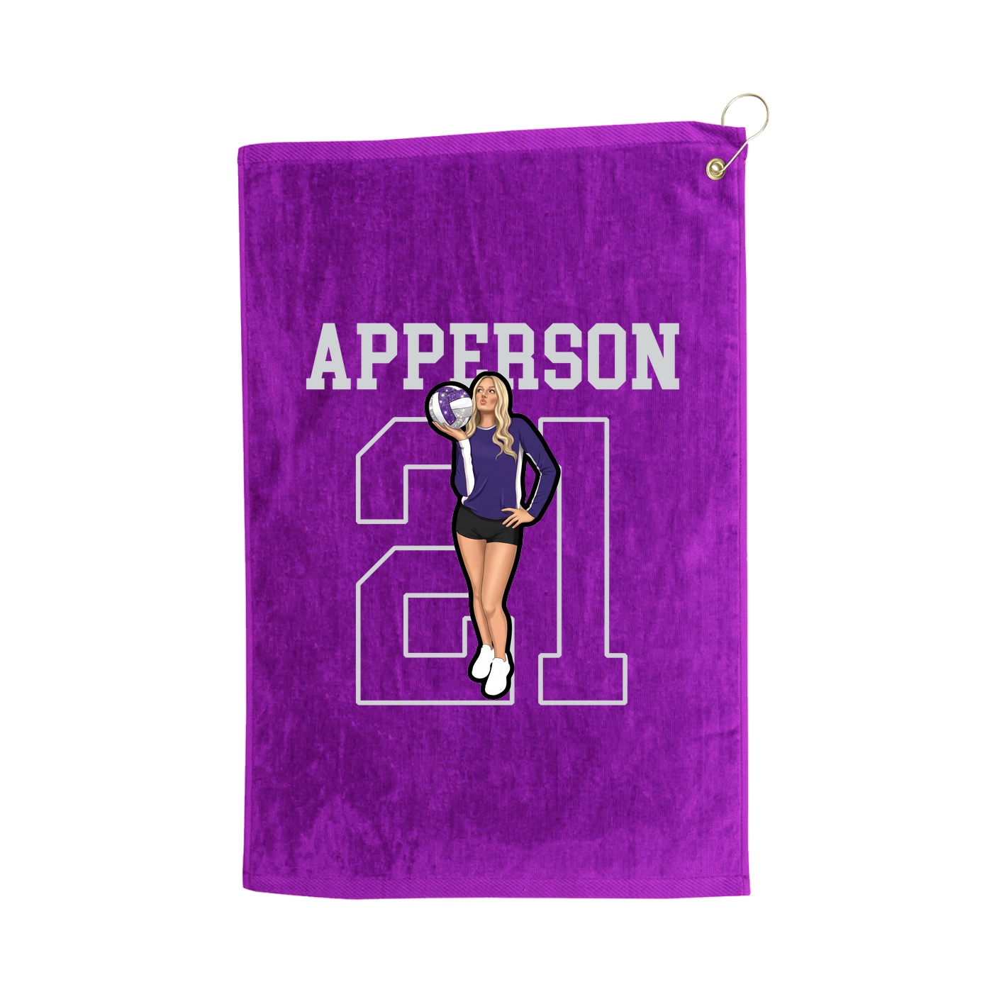 Golf Towel — Shirsey in Purple