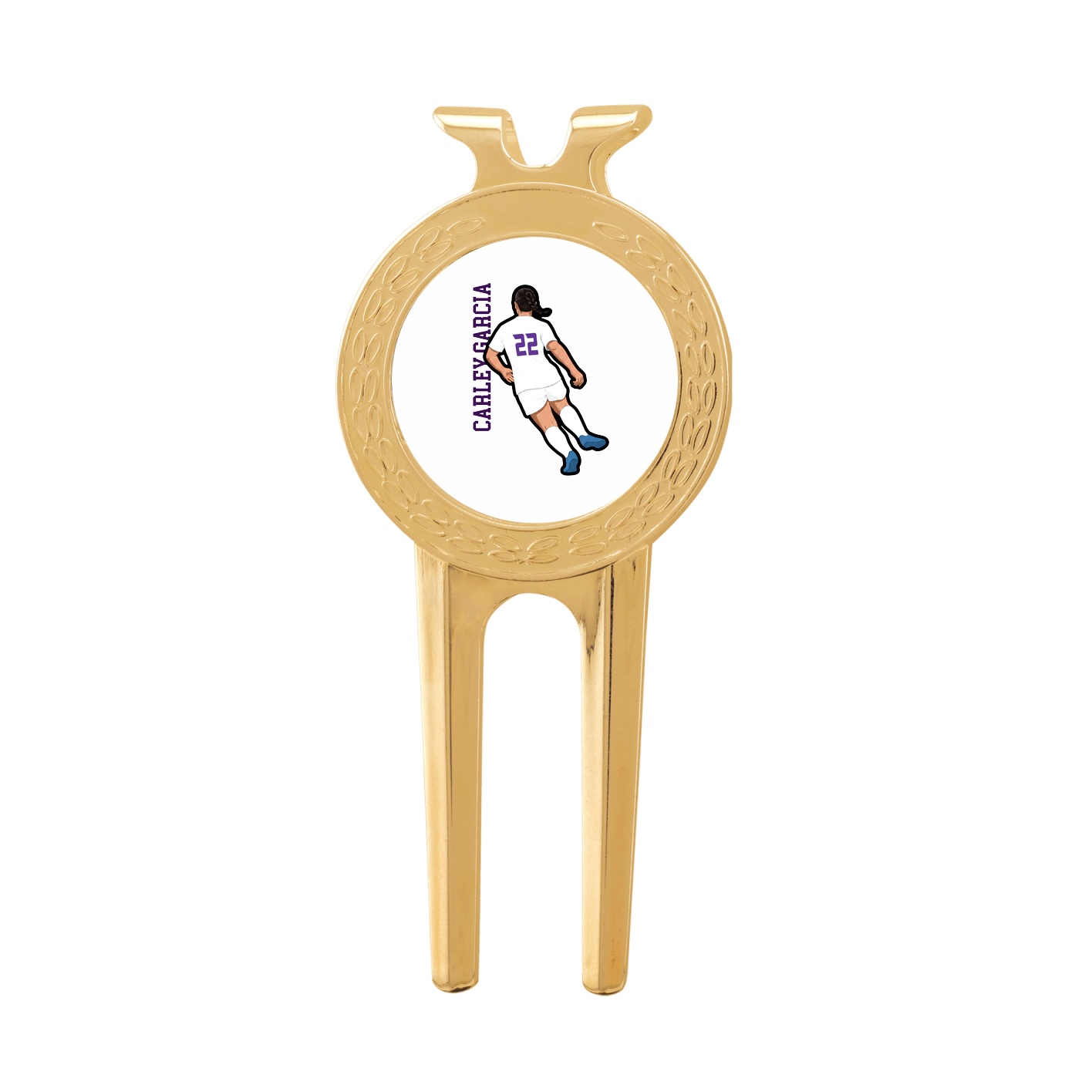 Divot Tool with Ball Marker — Name Vertical in Classic
