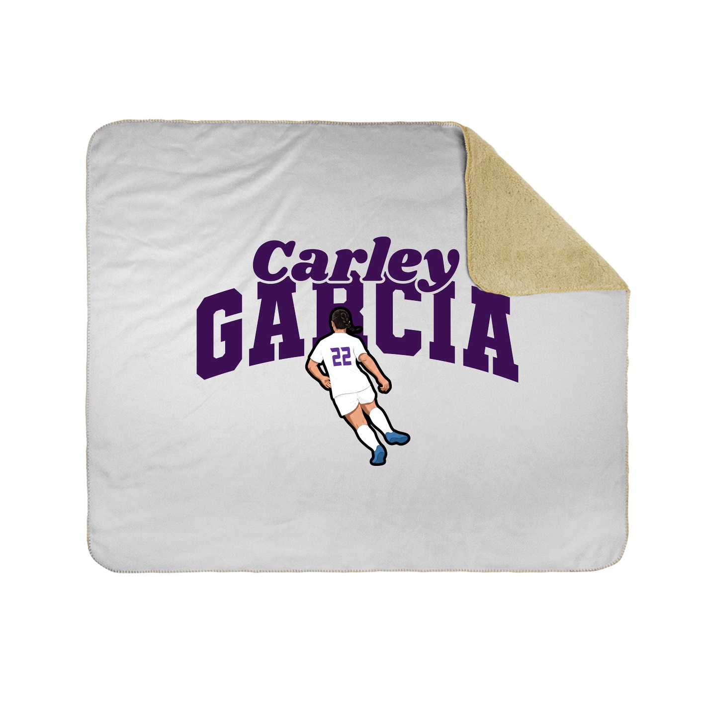 Throw Blanket — Signature Arch in White
