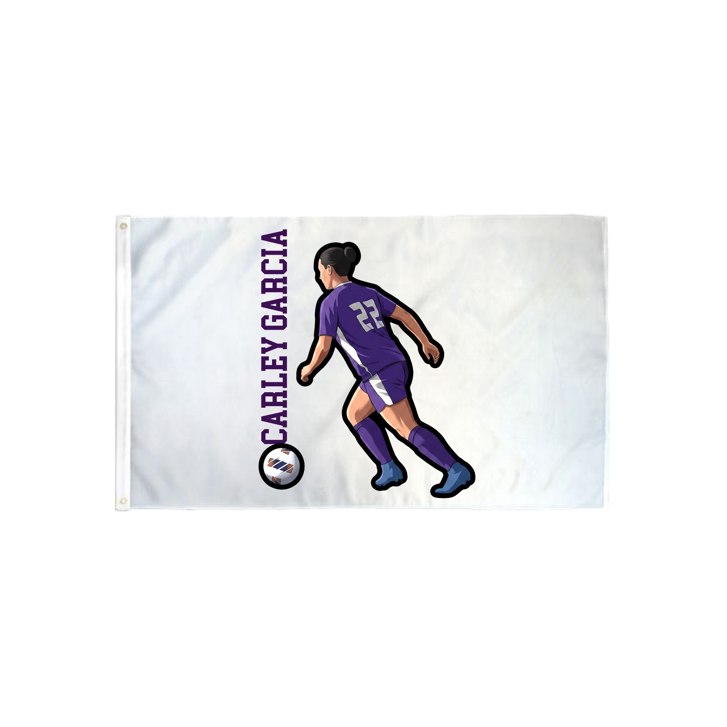3x5 Flag — Name Vertical in Classic