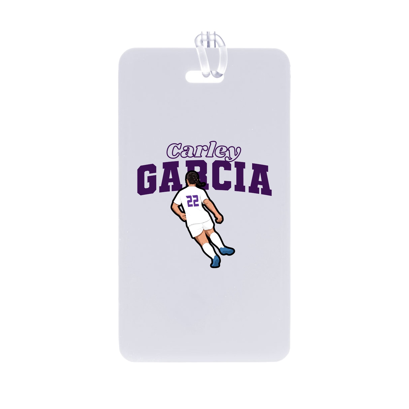 Bag Tag — Name Arch in Classic