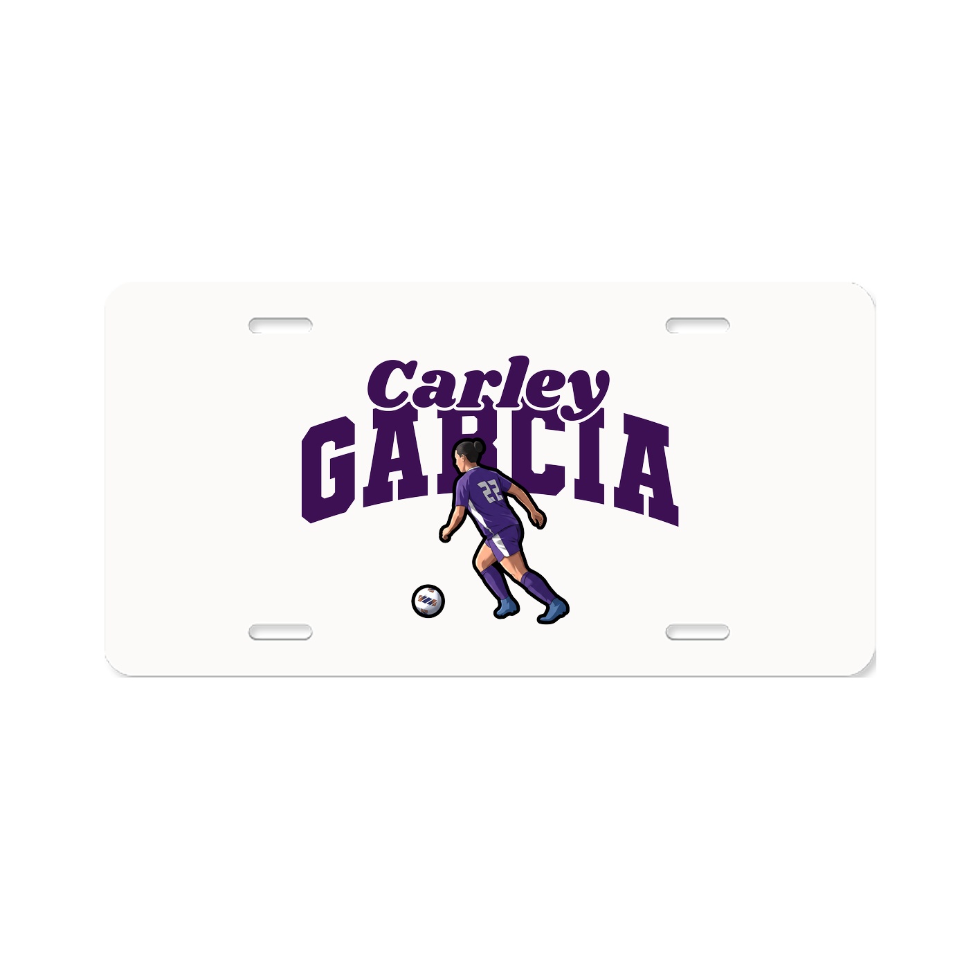 License Plate — Signature Arch in Classic