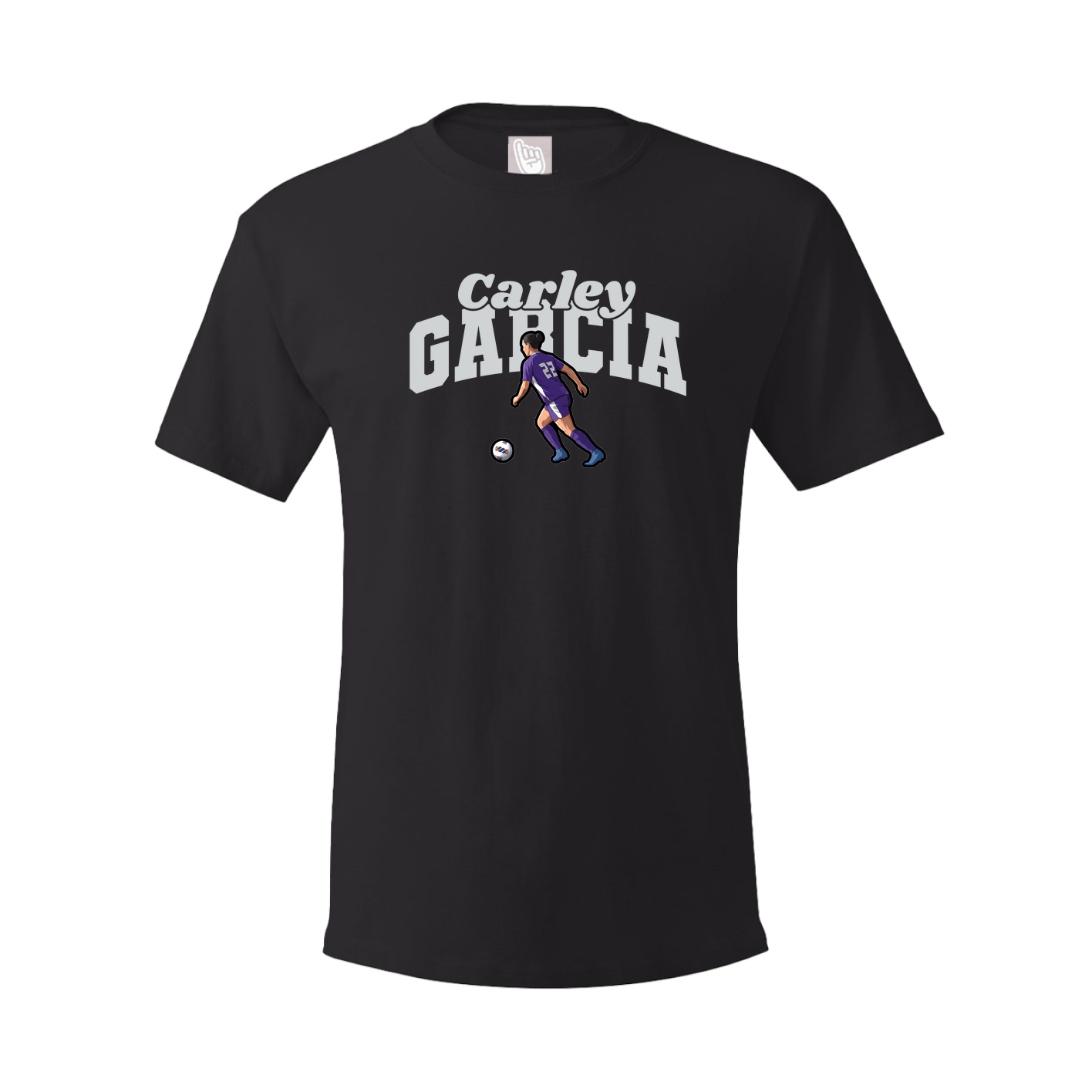 Youth Tee — Signature Arch in Black