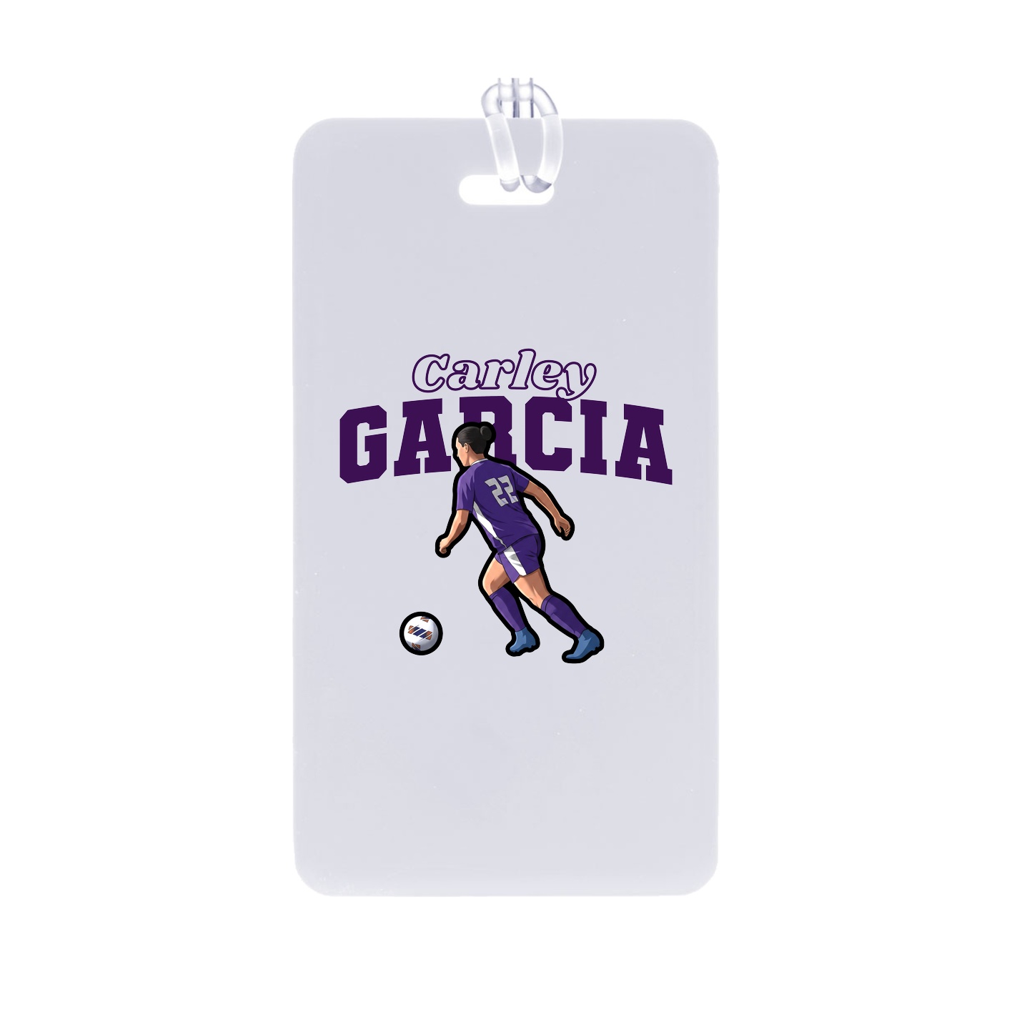 Bag Tag — Name Arch in Classic