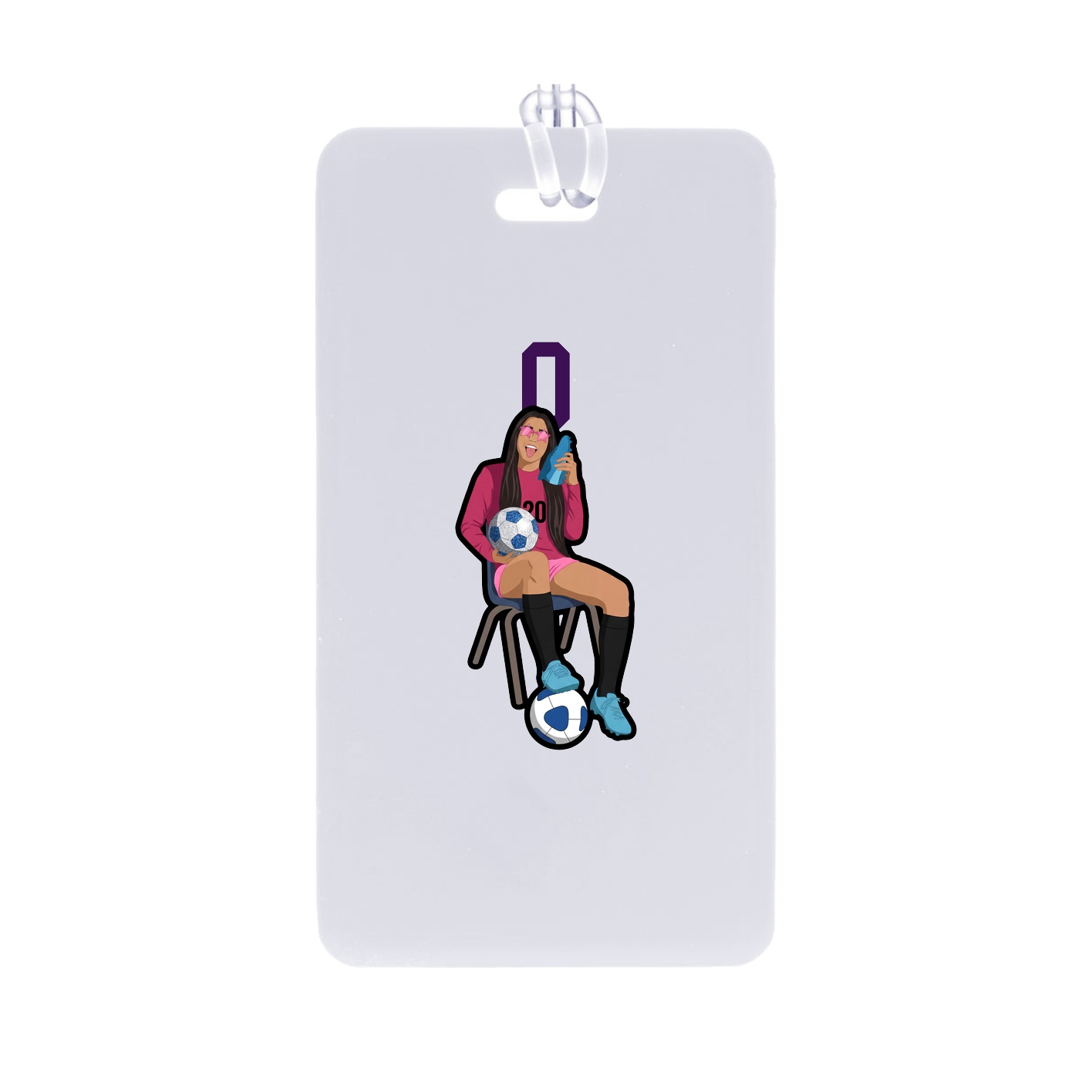 Bag Tag — Number Top in Classic