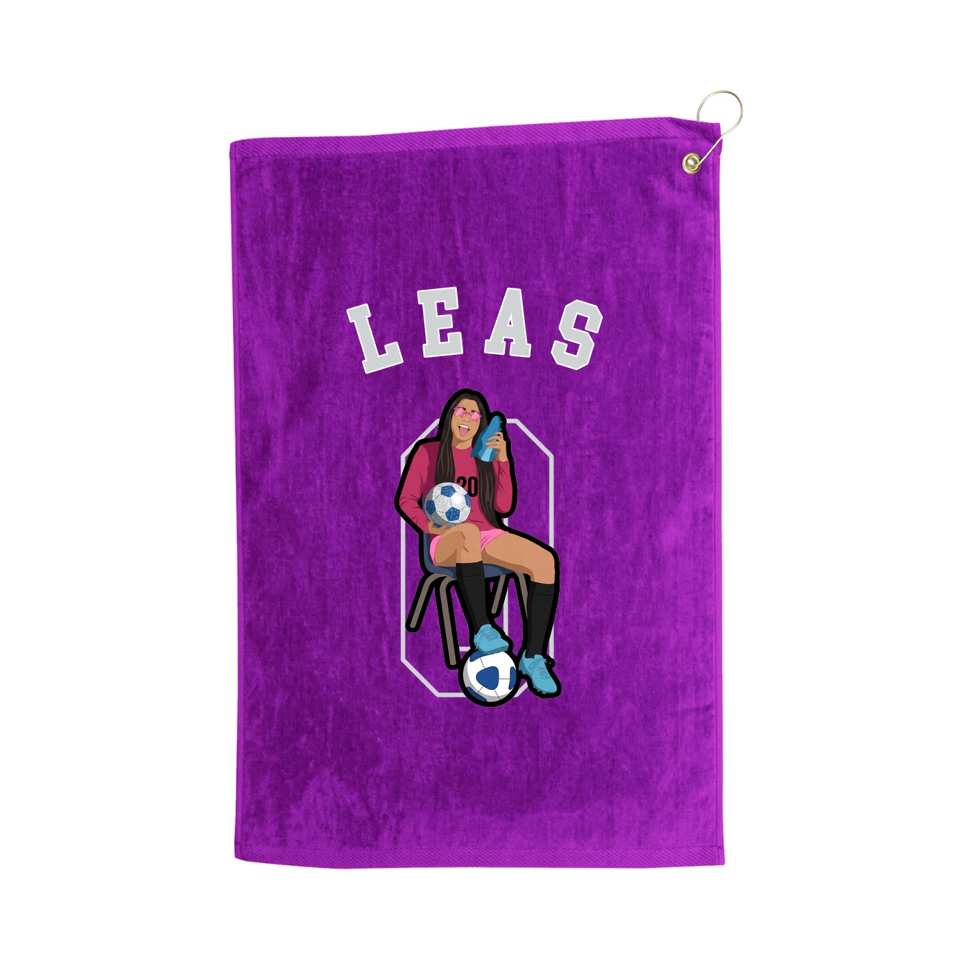 Golf Towel — Shirsey Arch in Purple