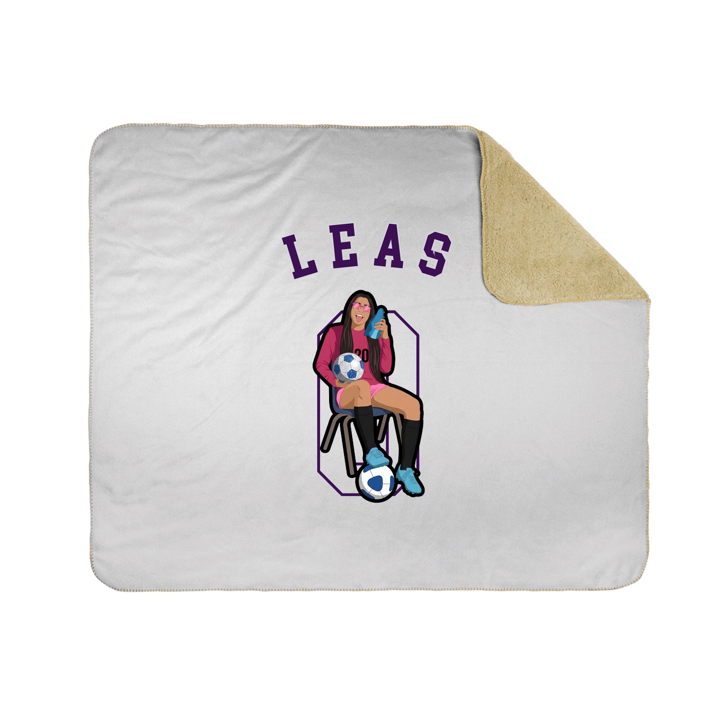 Throw Blanket — Shirsey Arch in White