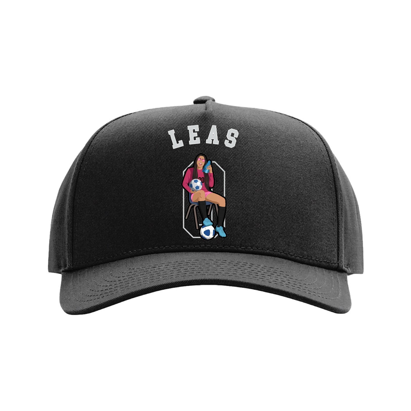 Full Fabric Five-Panel Champ Cap