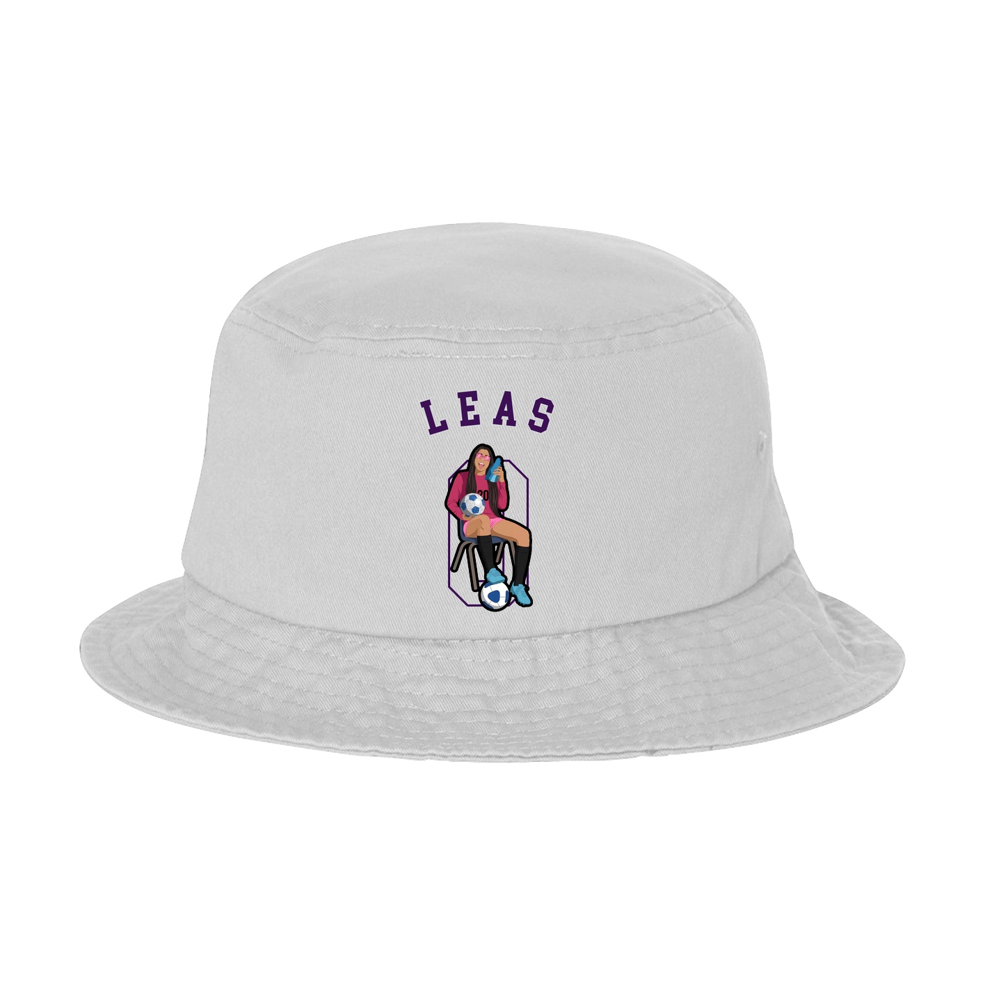 Bucket Cap — Shirsey Arch in White
