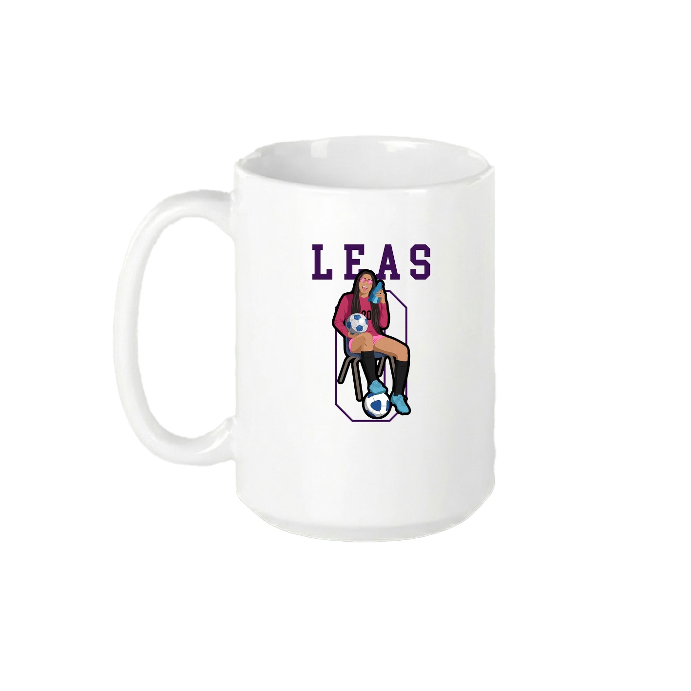 15oz Coffee Mug — Shirsey in White