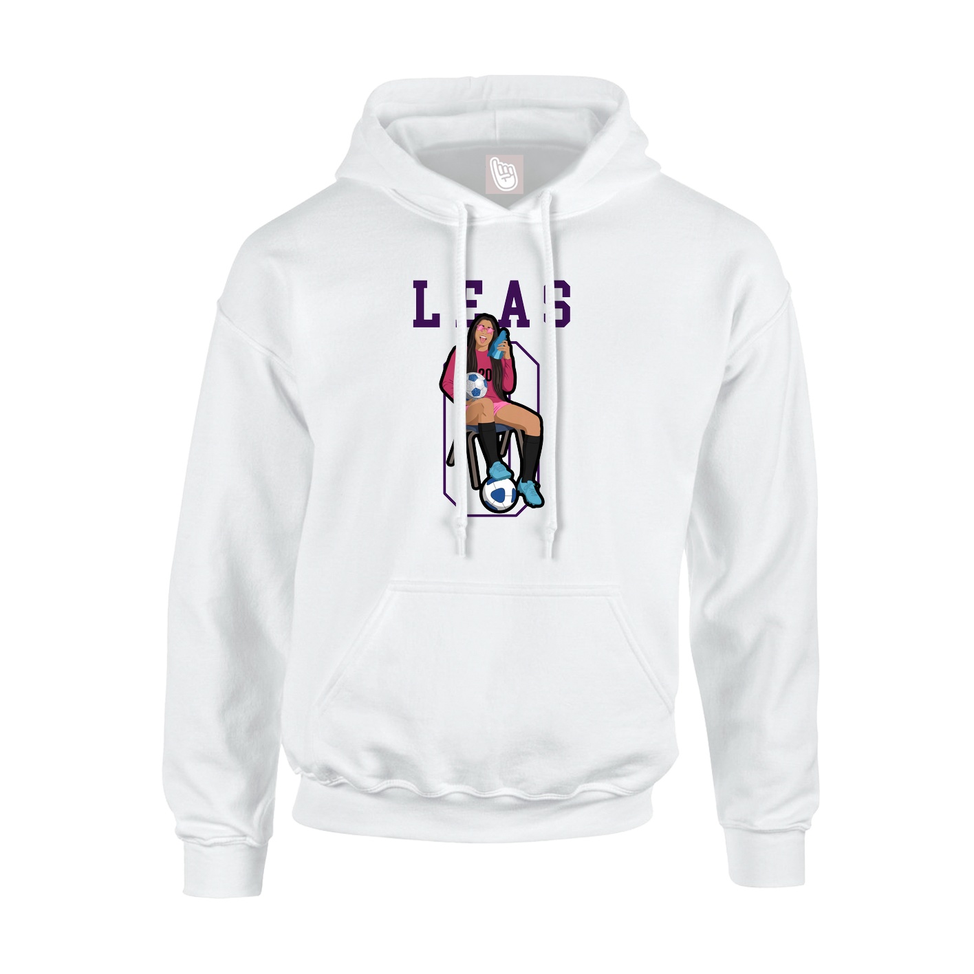 Youth Hoodie — Shirsey in White
