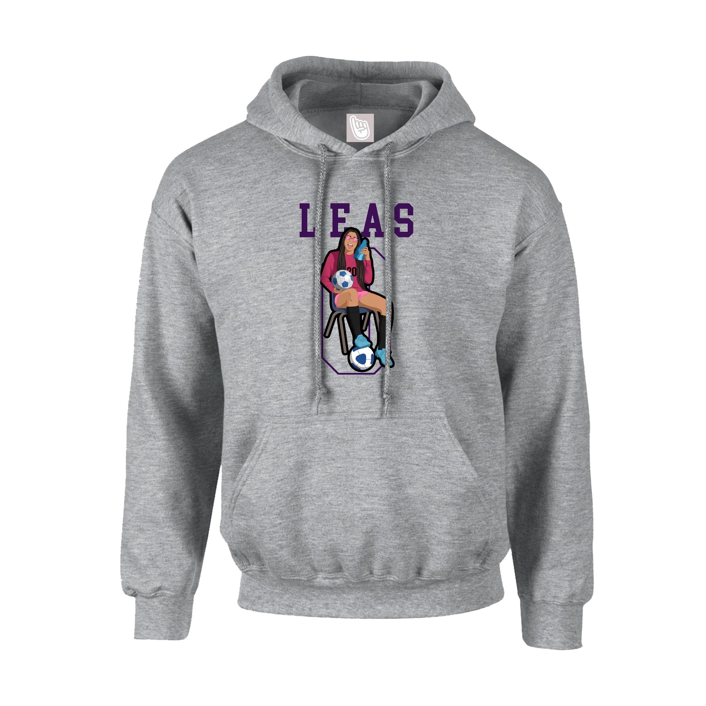 Youth Hoodie — Shirsey in Grey