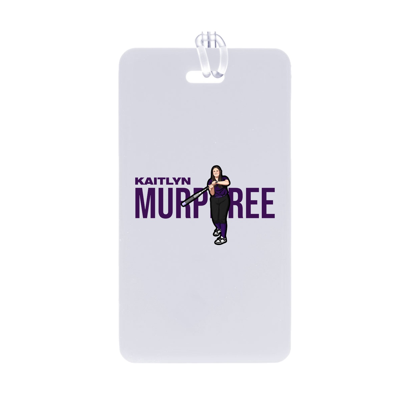 Bag Tag — Player Name in Classic
