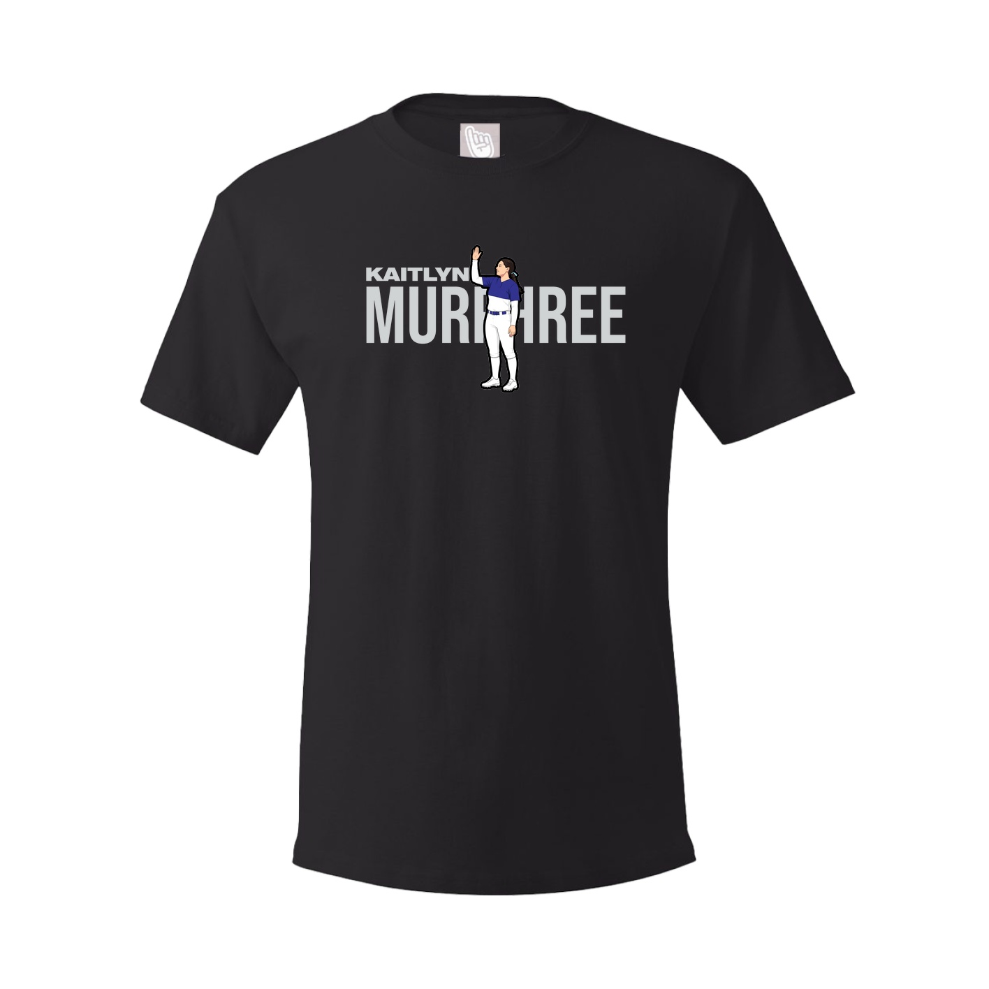 Youth Tee — Player Name in Black