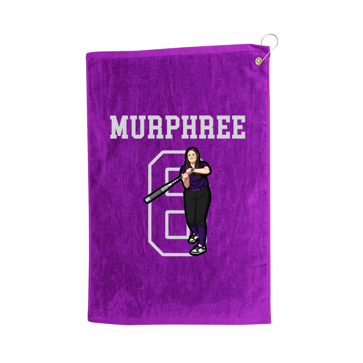 Golf Towel — Shirsey in Purple
