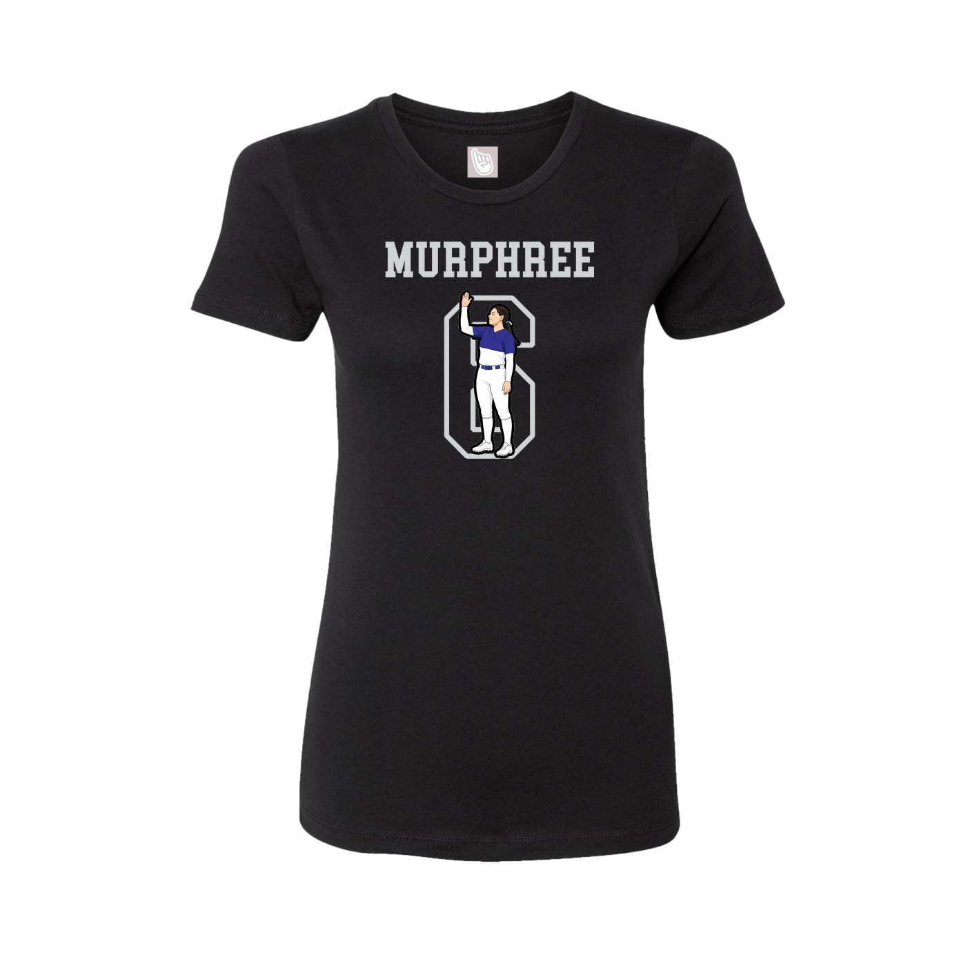 Fitted Women's Tee — Shirsey in Black