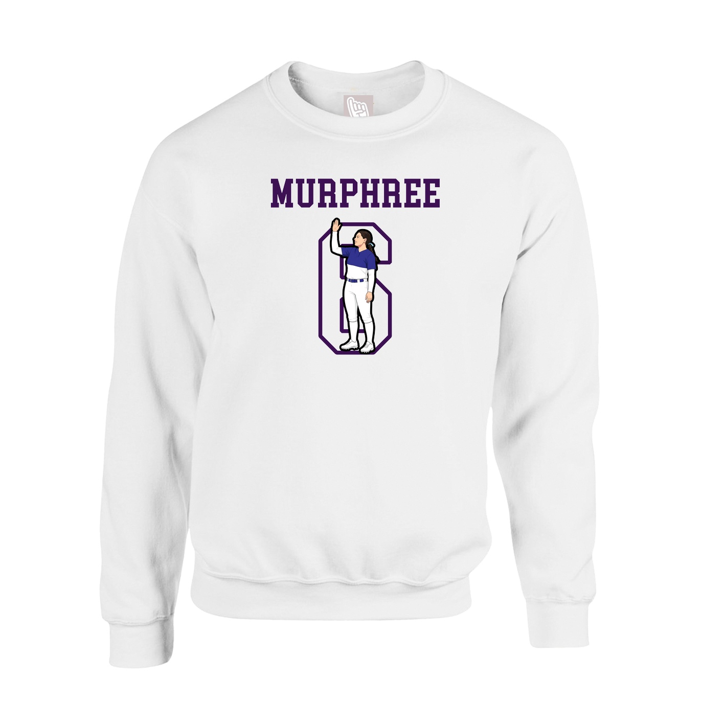Fleece Crew — Shirsey in White