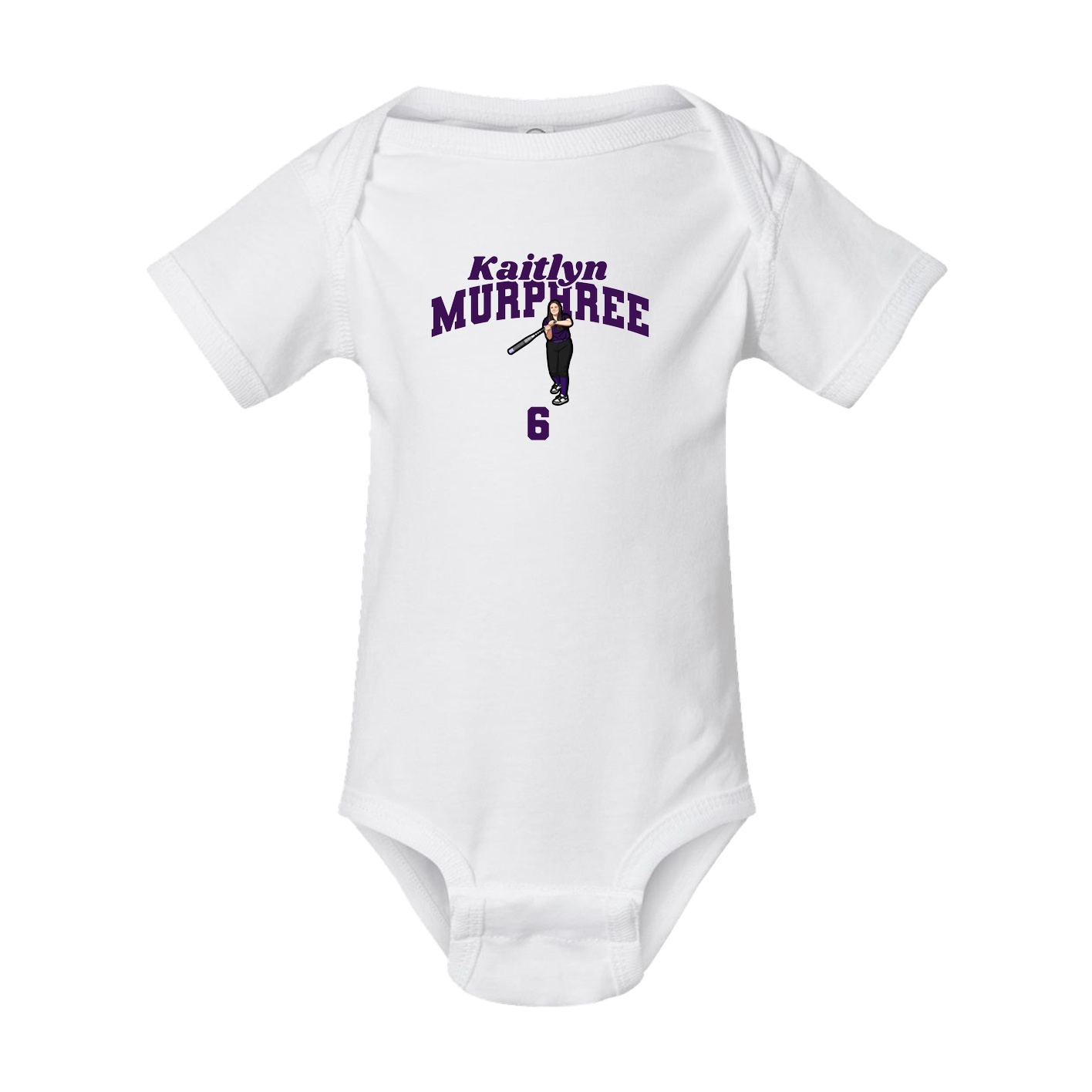 Baby Onesie — Signature Arch in White