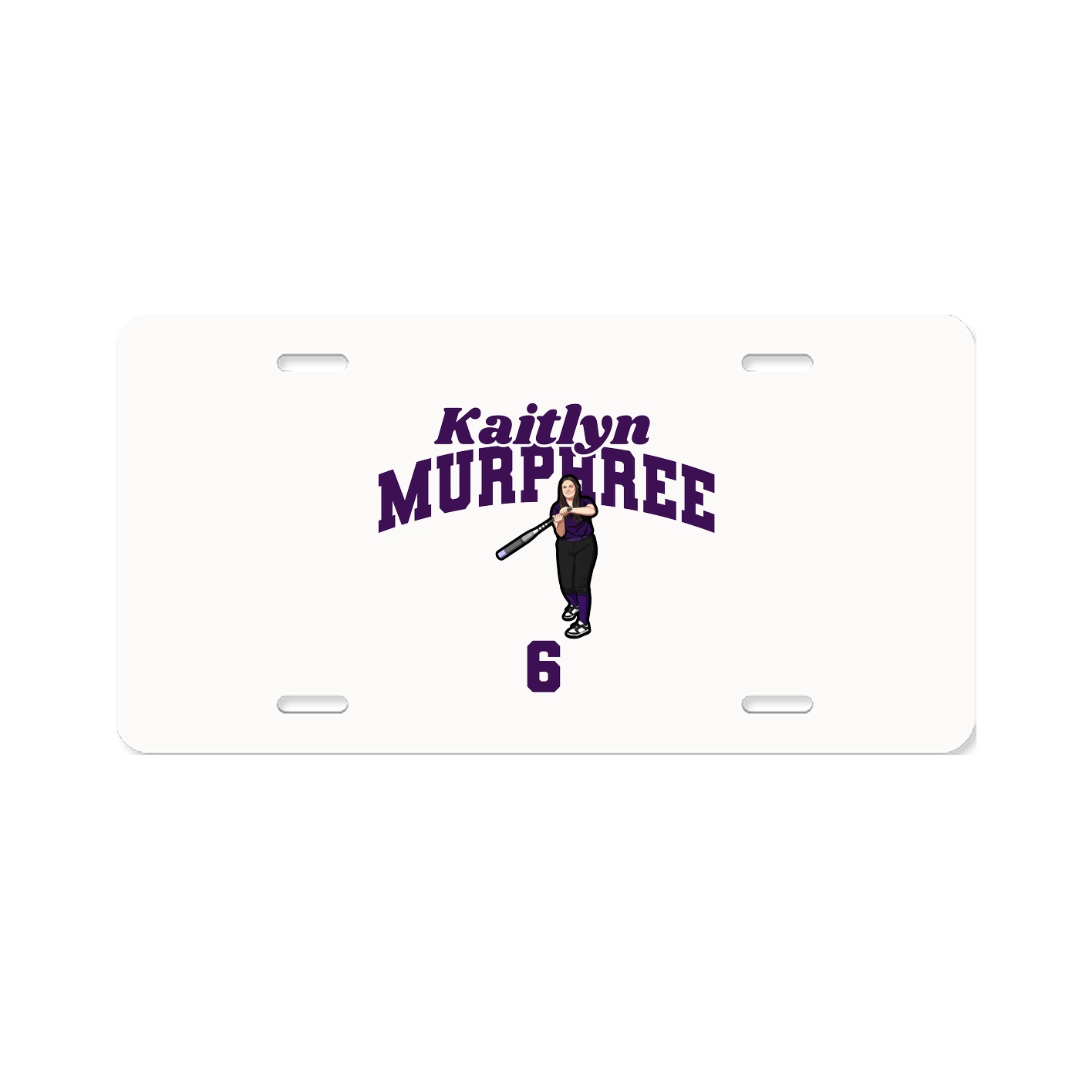 License Plate — Signature Arch in Classic