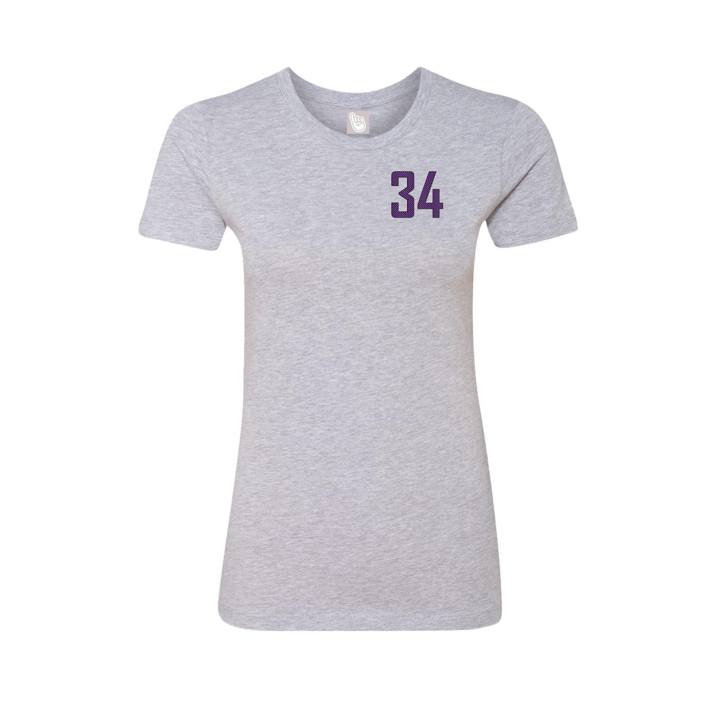 Womens Tee — Front Shirsy in Grey