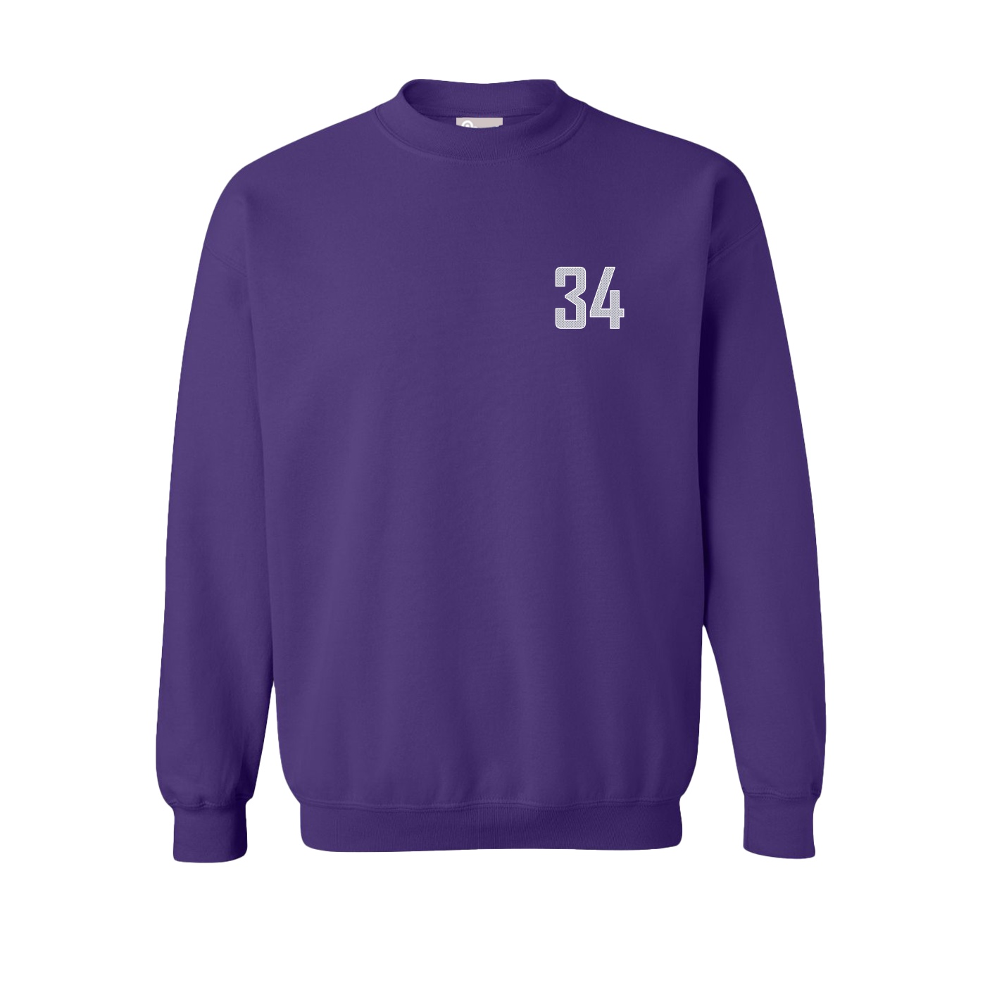 Fleece Crew — Front Shirsy in Purple