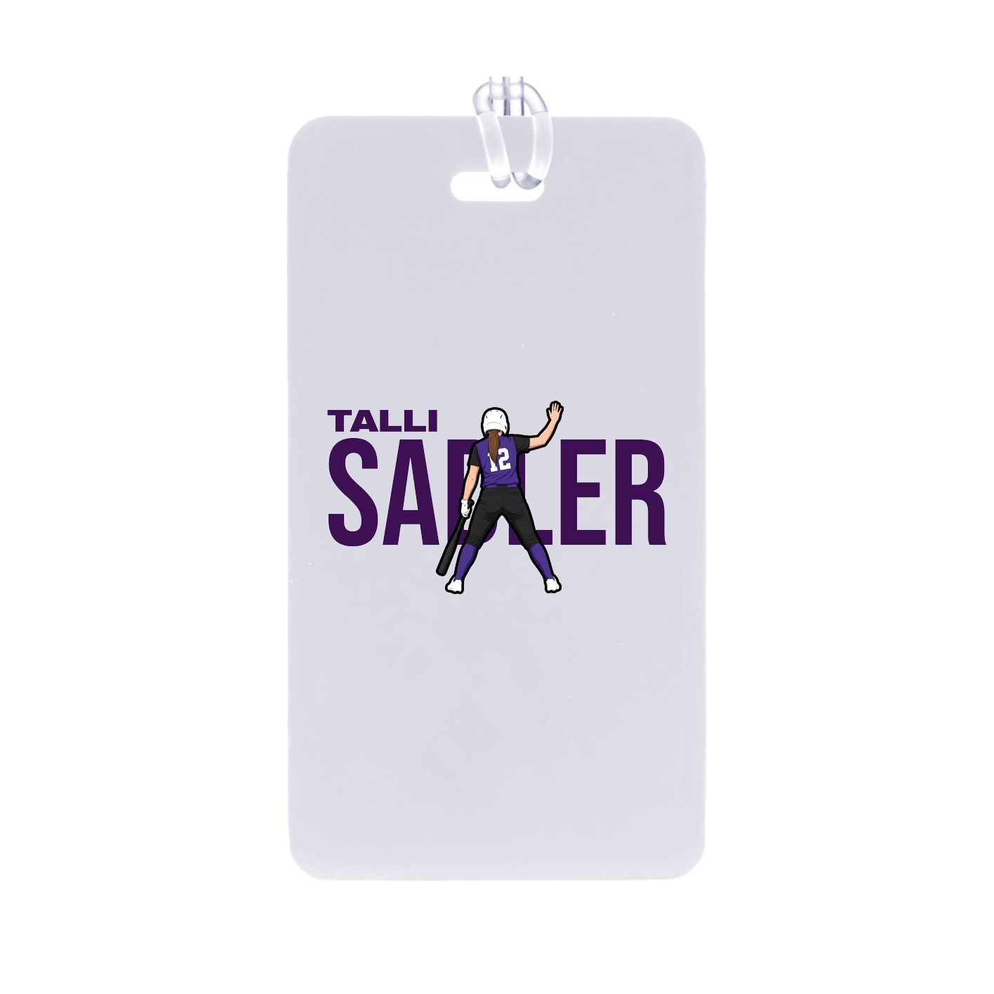 Bag Tag — Player Name in Classic