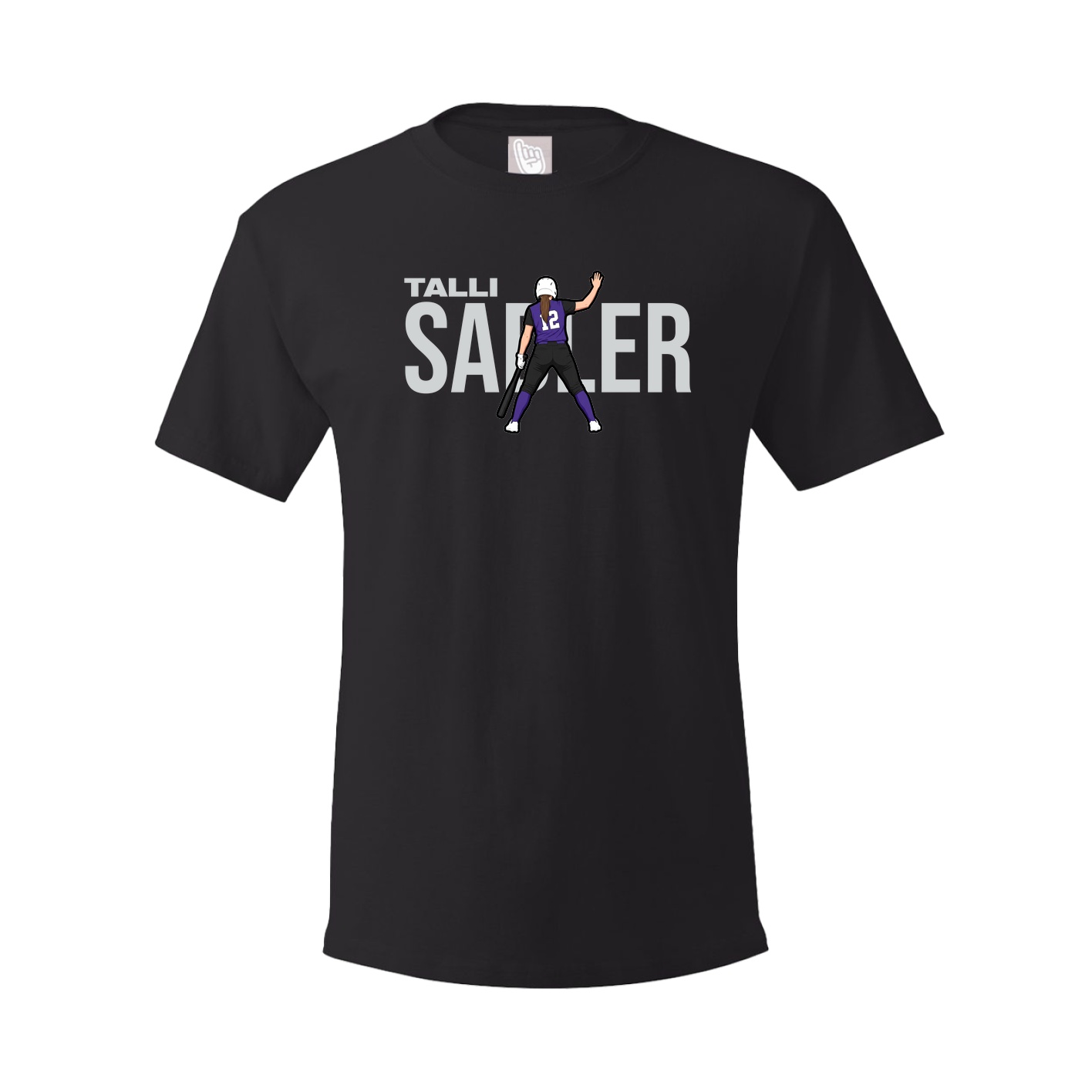 Tee — Player Name in Black