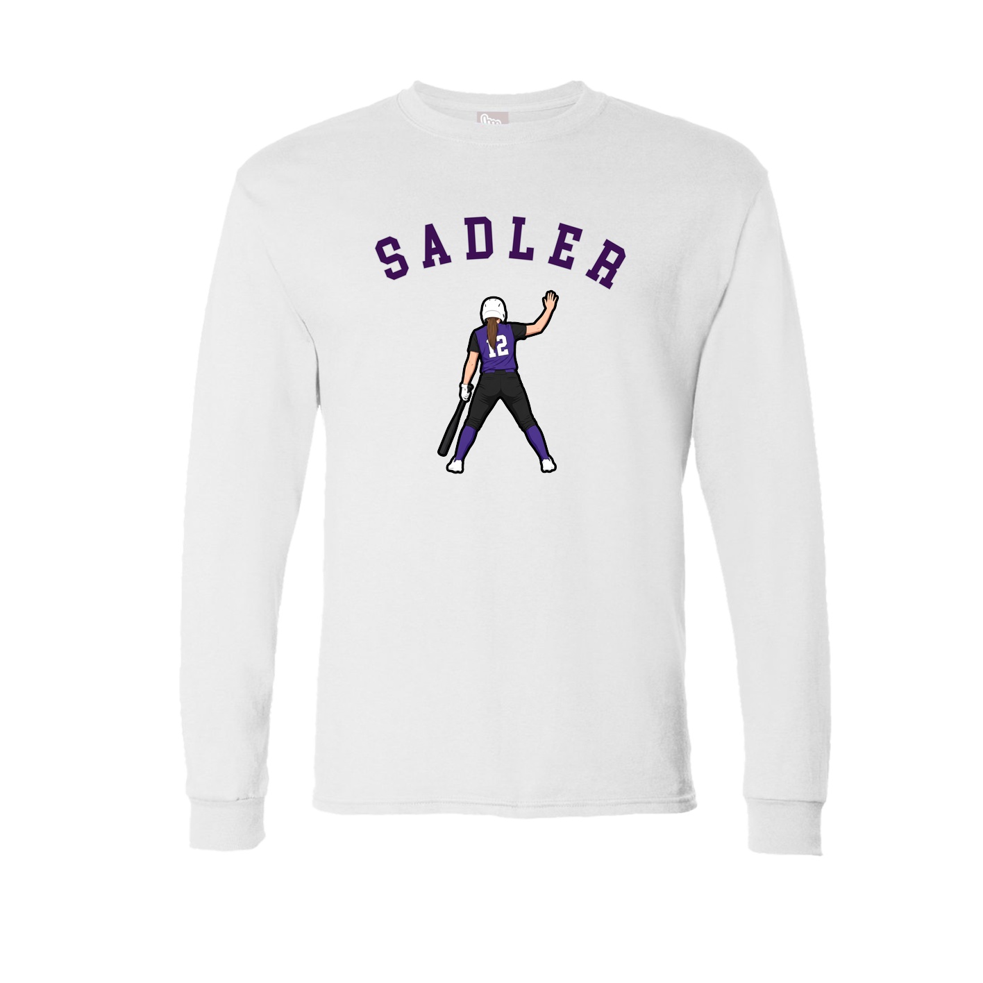 Long Sleeve Tee — Shirsey Arch in White