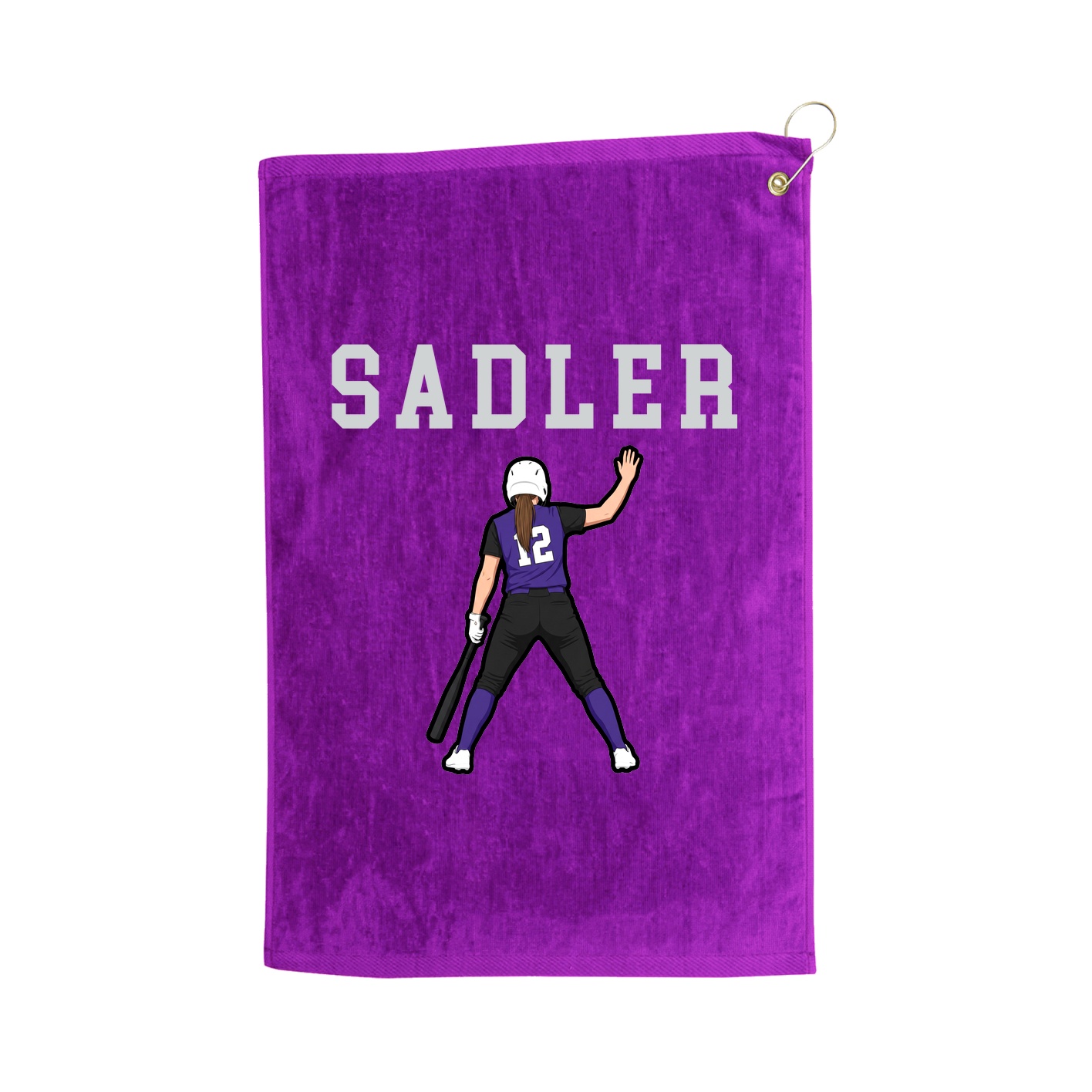 Golf Towel — Shirsey in Purple