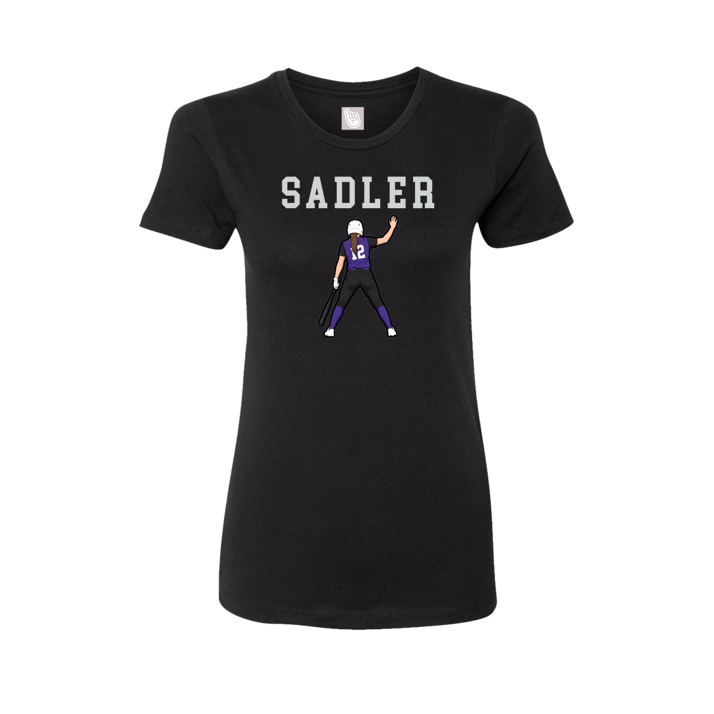 Fitted Women's Tee — Shirsey in Black