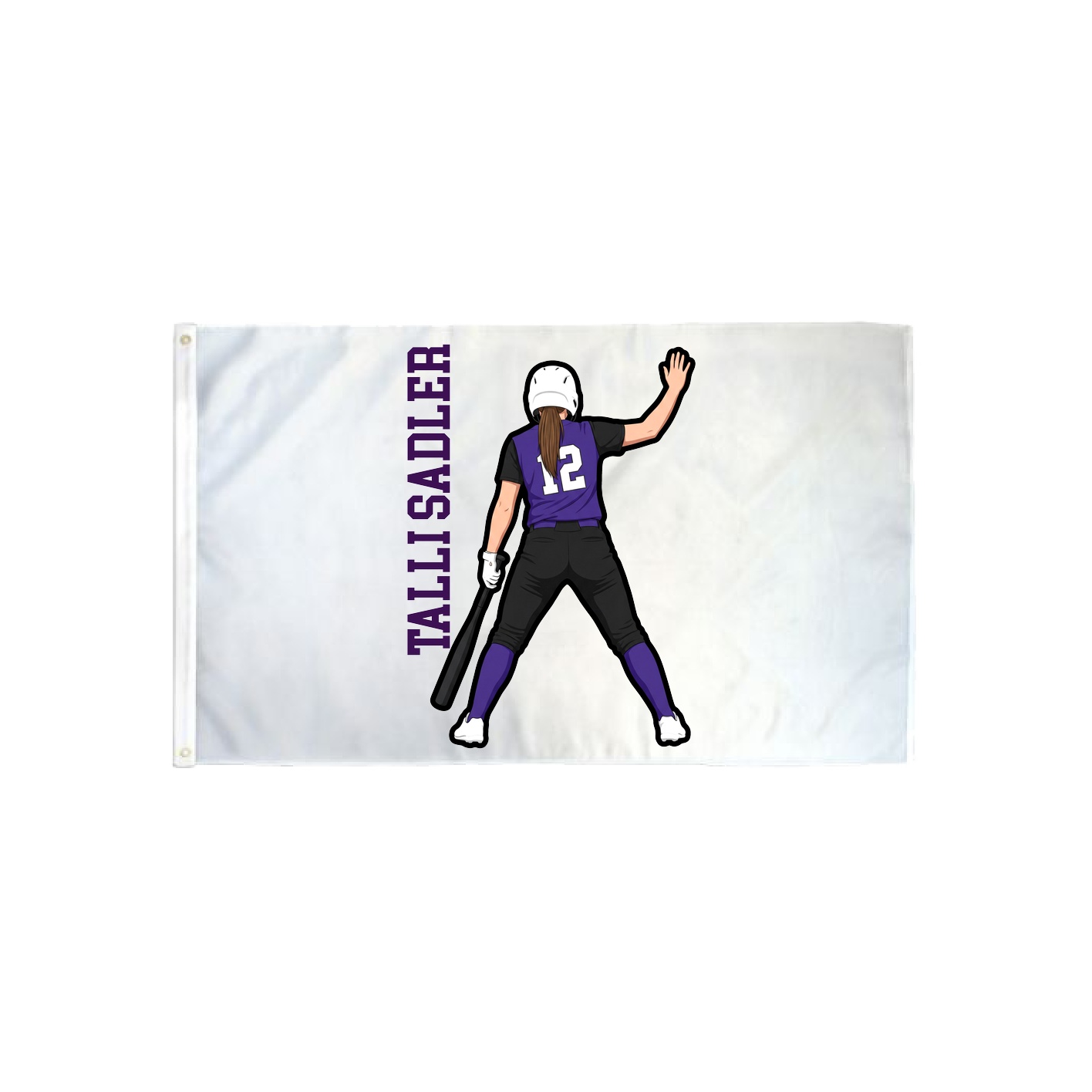3x5 Flag — Name Vertical in Classic