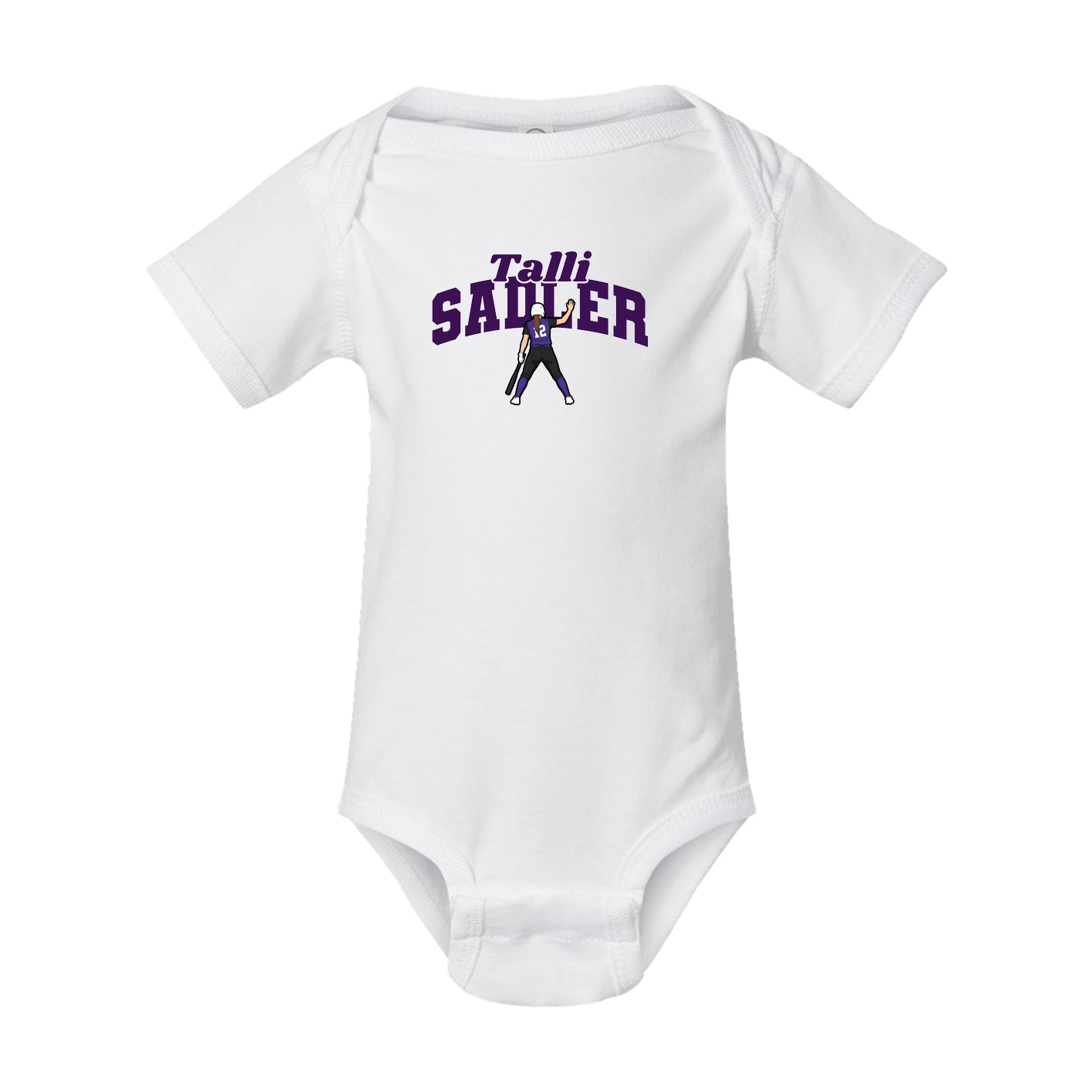 Baby Onesie — Signature Arch in White