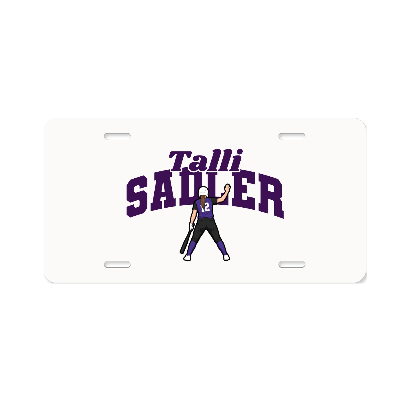 License Plate — Signature Arch in Classic